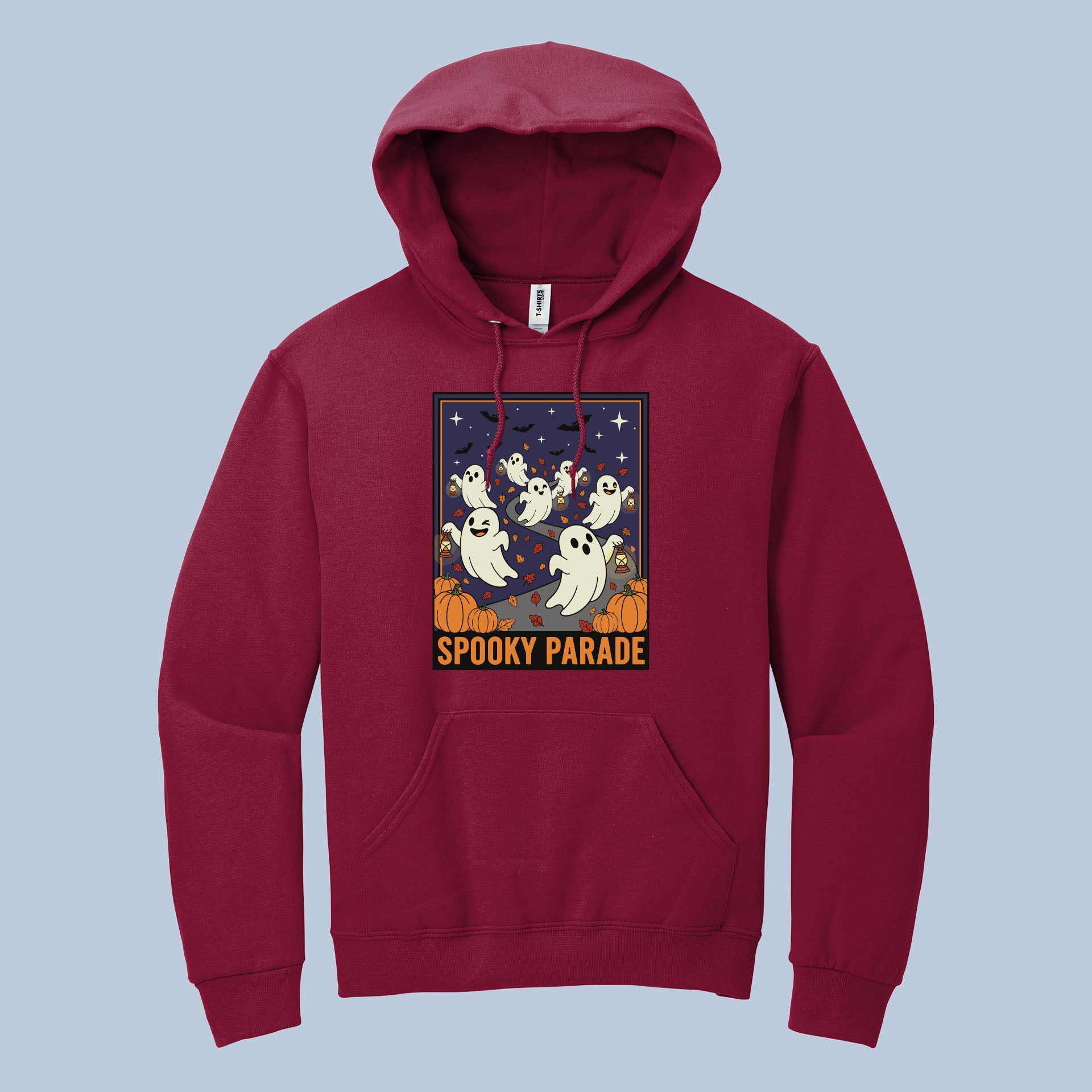 Spooky Parade Hoodie – Cute Ghost Halloween Sweatshirt