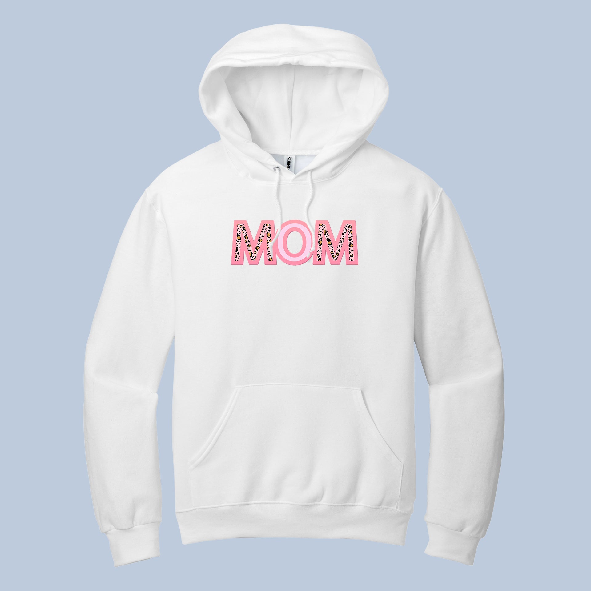 Leopard Print 'MOM' Hoodie