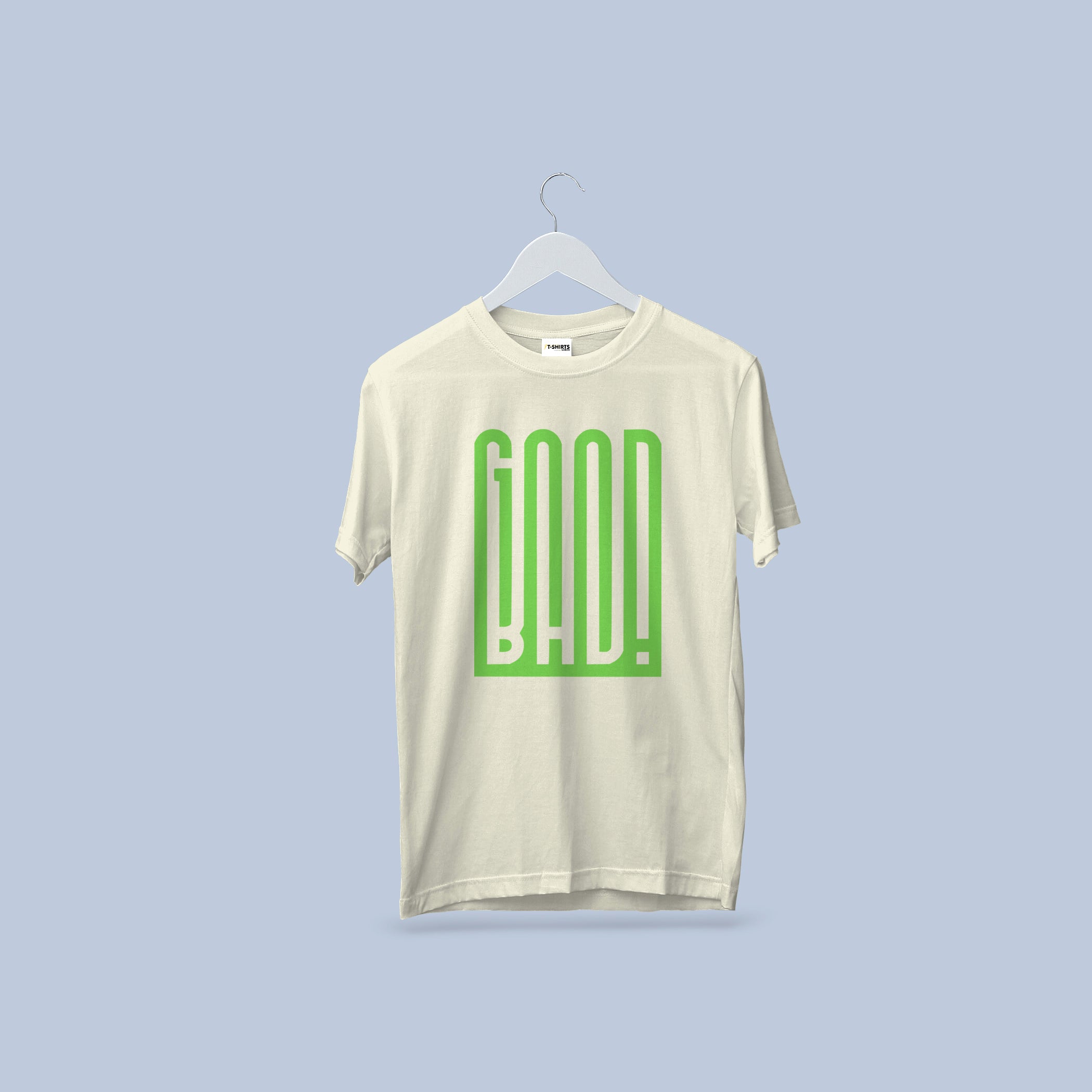GOOD BAD! Contrast Statement T-Shirt | Bold Graphic Tee 3