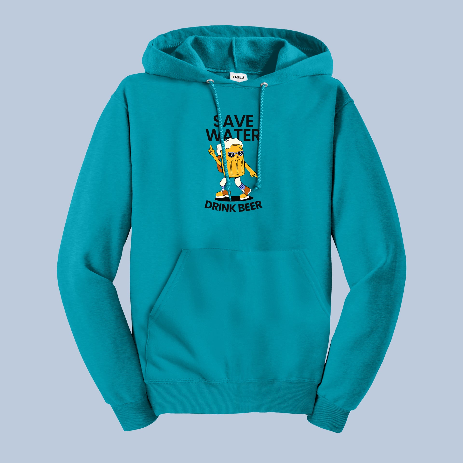 Save Water Funny Graphic Hoodie