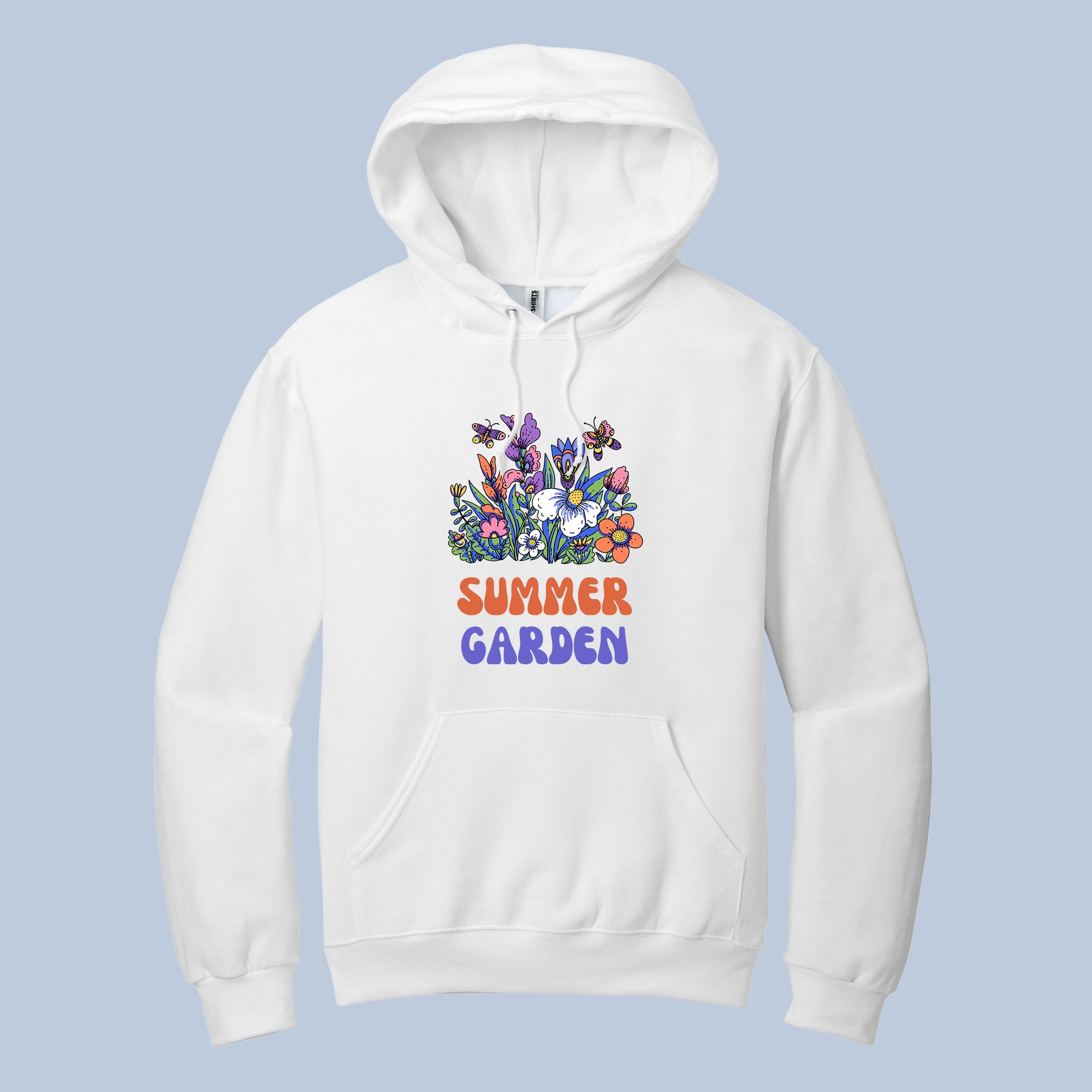 Summer Garden Floral Hoodie