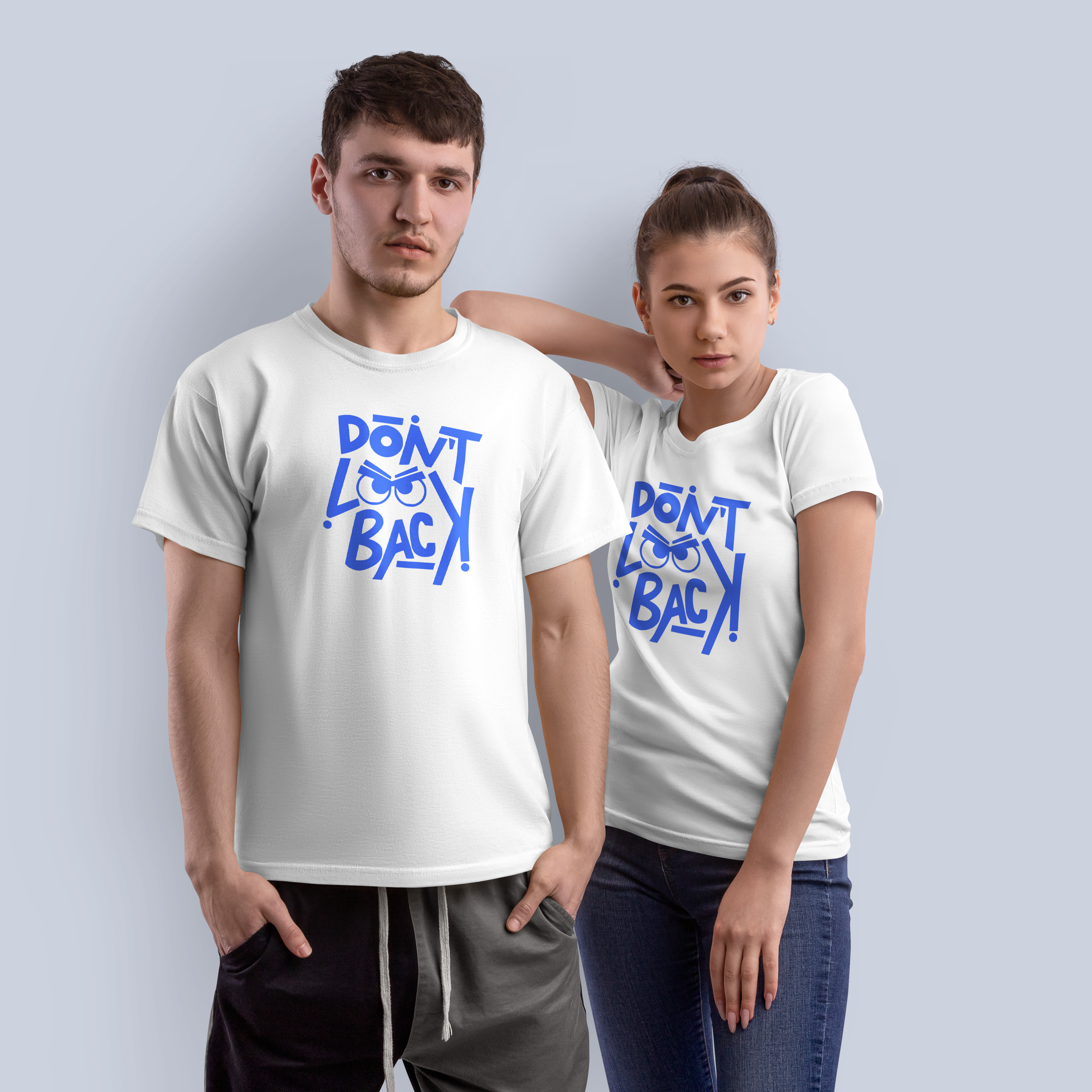 Don't Look Back Eye Graphic Tee 6