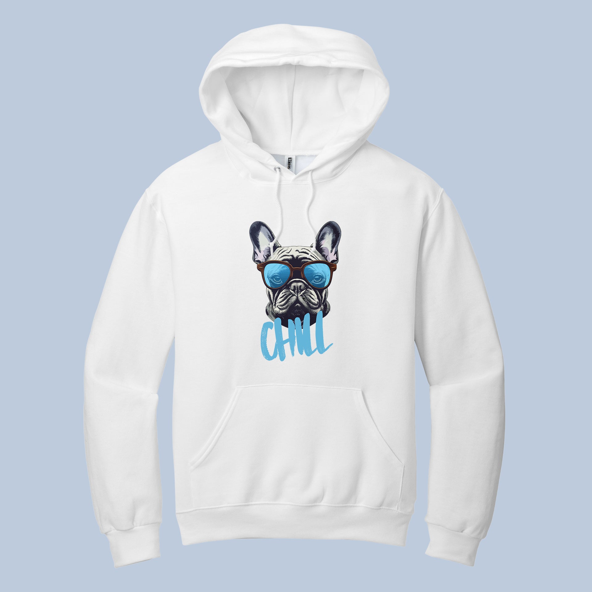 Chill French Bulldog Hoodie