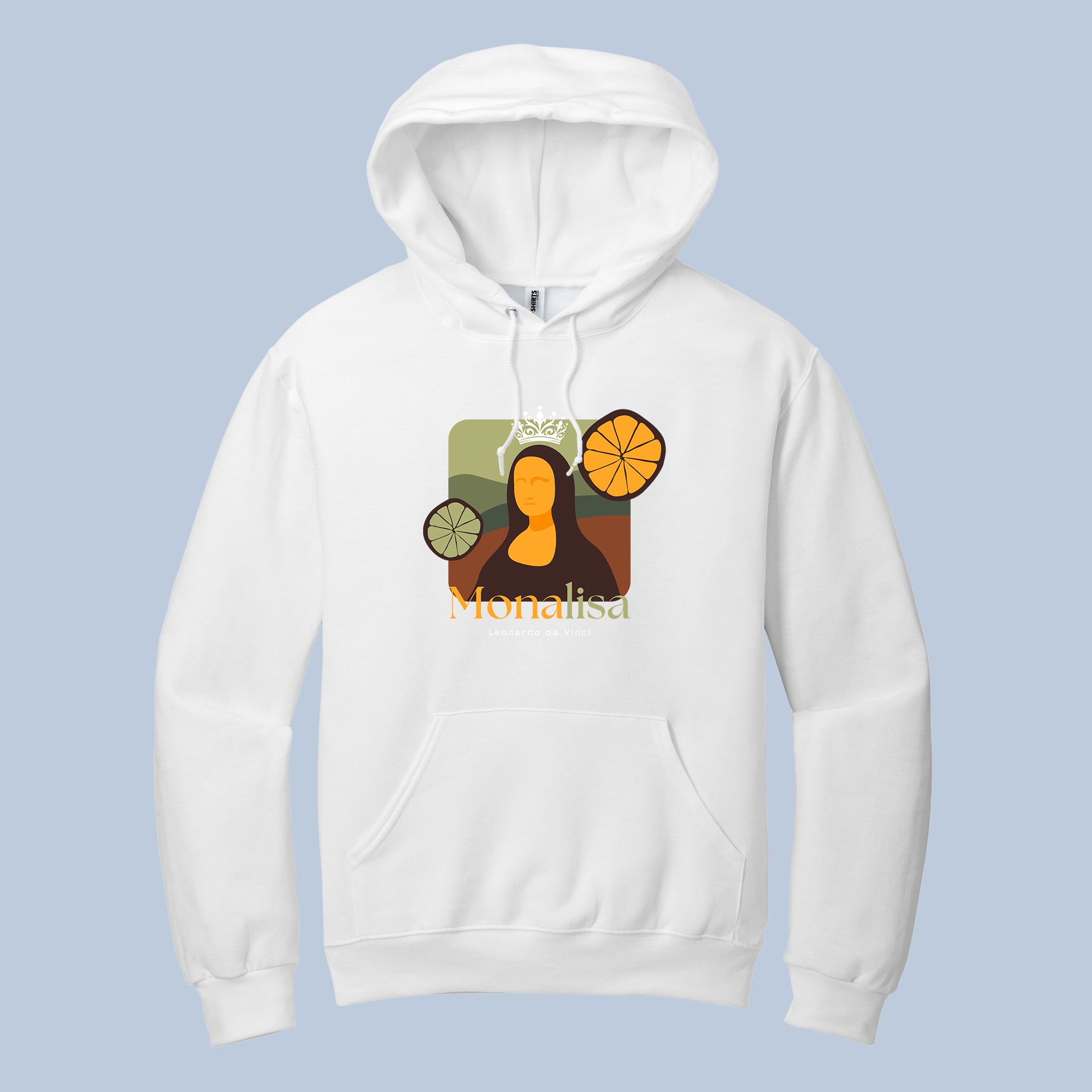 Monalisa Hoodie, Leonardo da Vinci, Renaissance Art, Art Lover, Funny Art Sweatshirt
