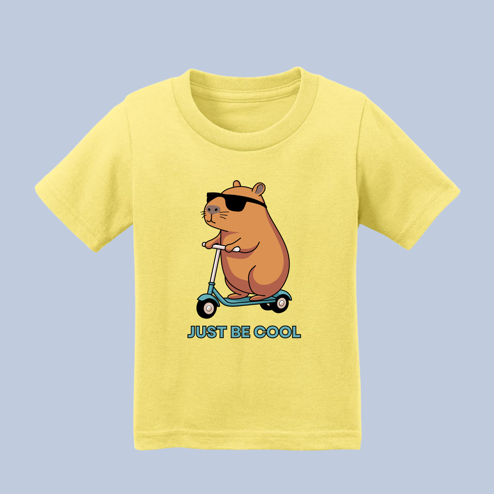 Just Be Cool Hamster on Scooter Baby & Toddler T-Shirt 10