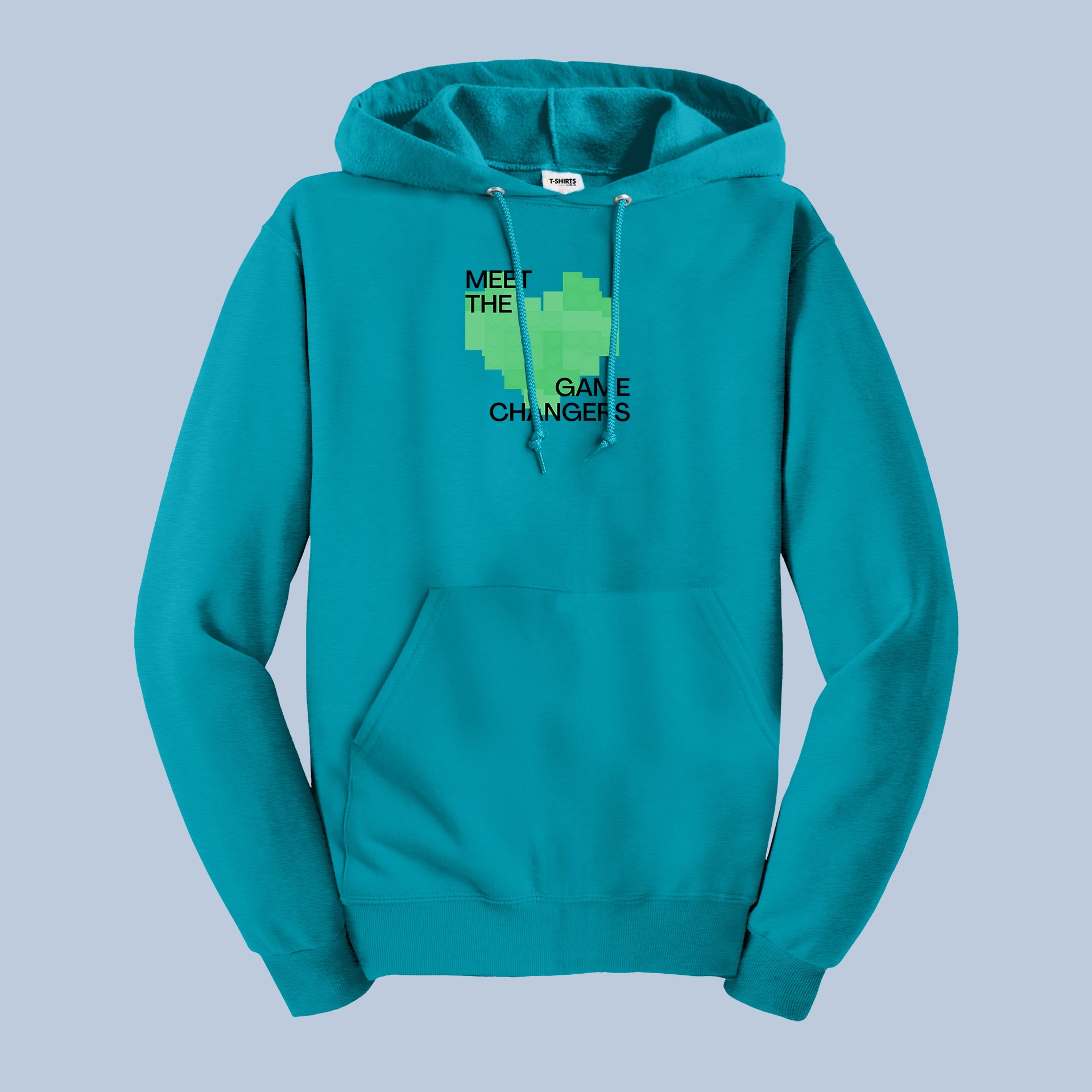 Meet the Game Changers Pixelated Statement Hoodie