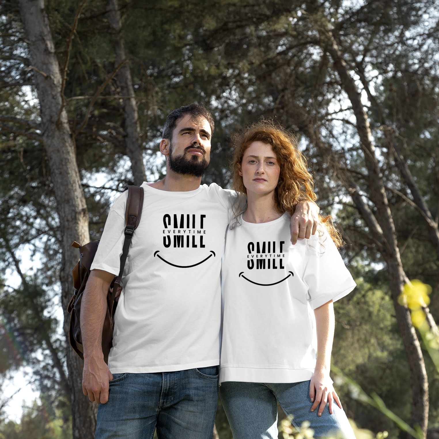 Smile Everytime T-Shirt – Positive Vibes Minimalist Tee 3