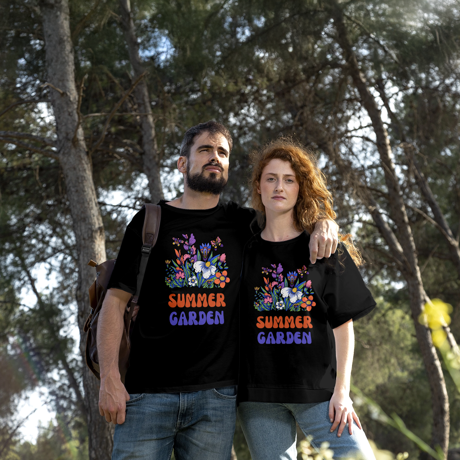 Summer Garden Floral T-Shirt 3