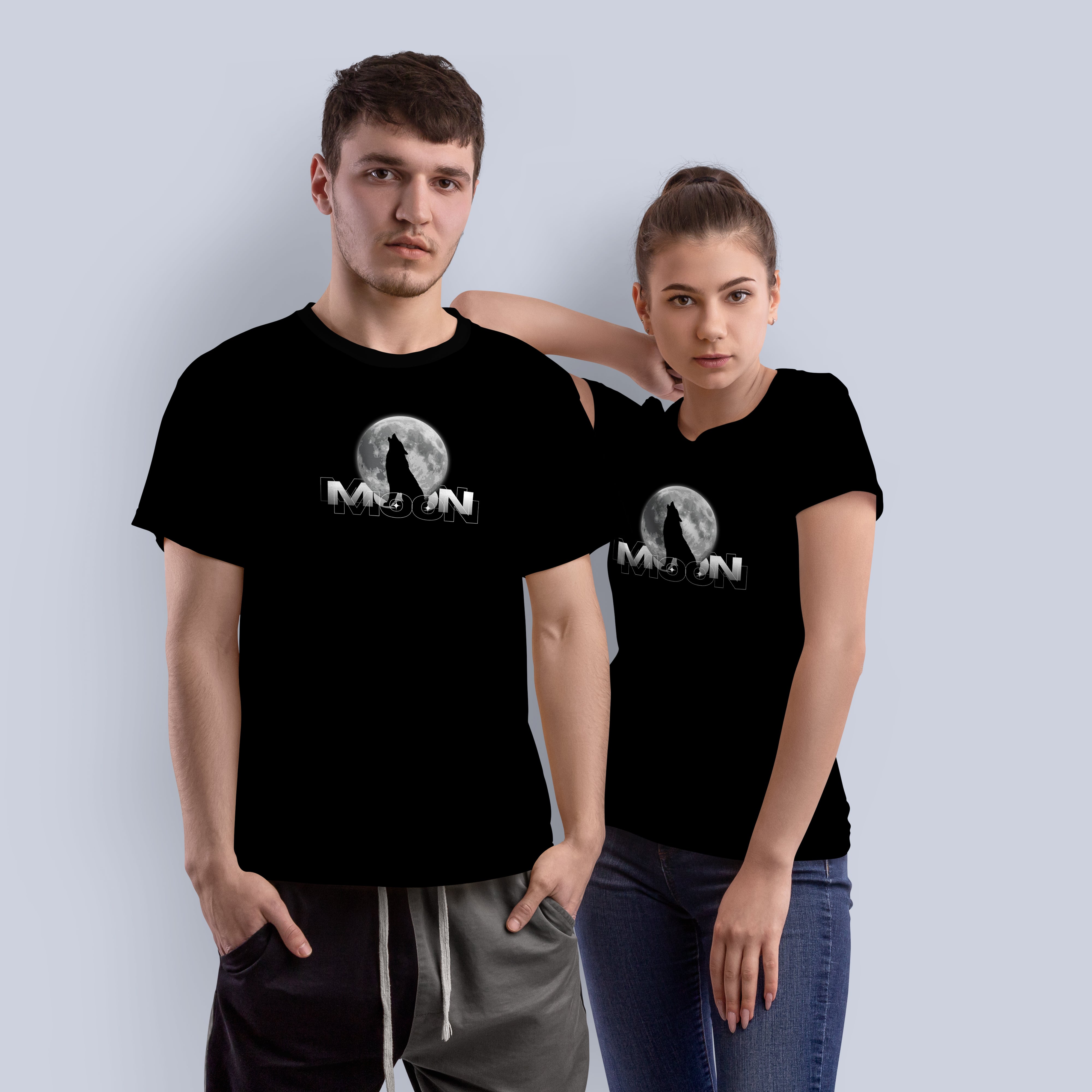 Howling Wolf Moon Graphic Tee