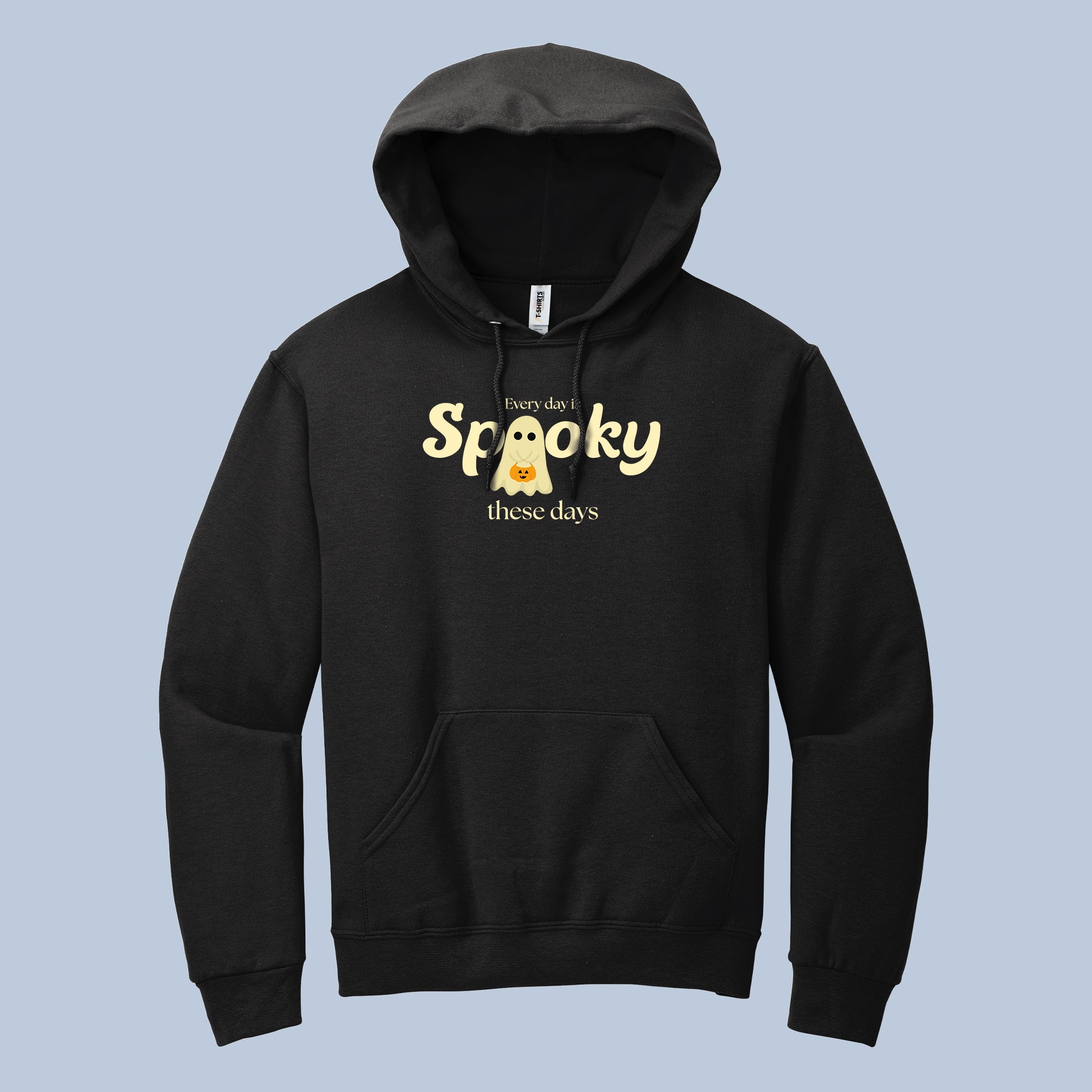 Spooky Days Ghost Hoodie | Funny Minimal Halloween Sweatshirt 3