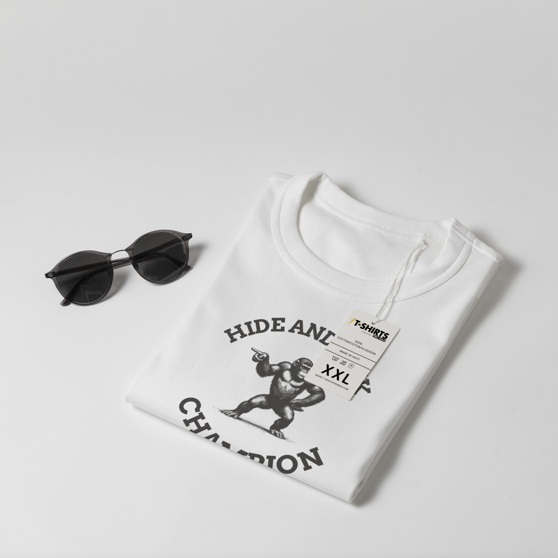 Funny Bigfoot T-Shirt – “Hide and Seek Champion” Graphic Tee 5