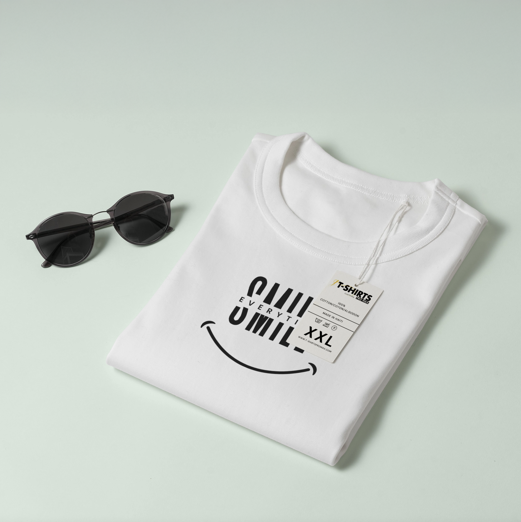 Smile Everytime T-Shirt – Positive Vibes Minimalist Tee 4