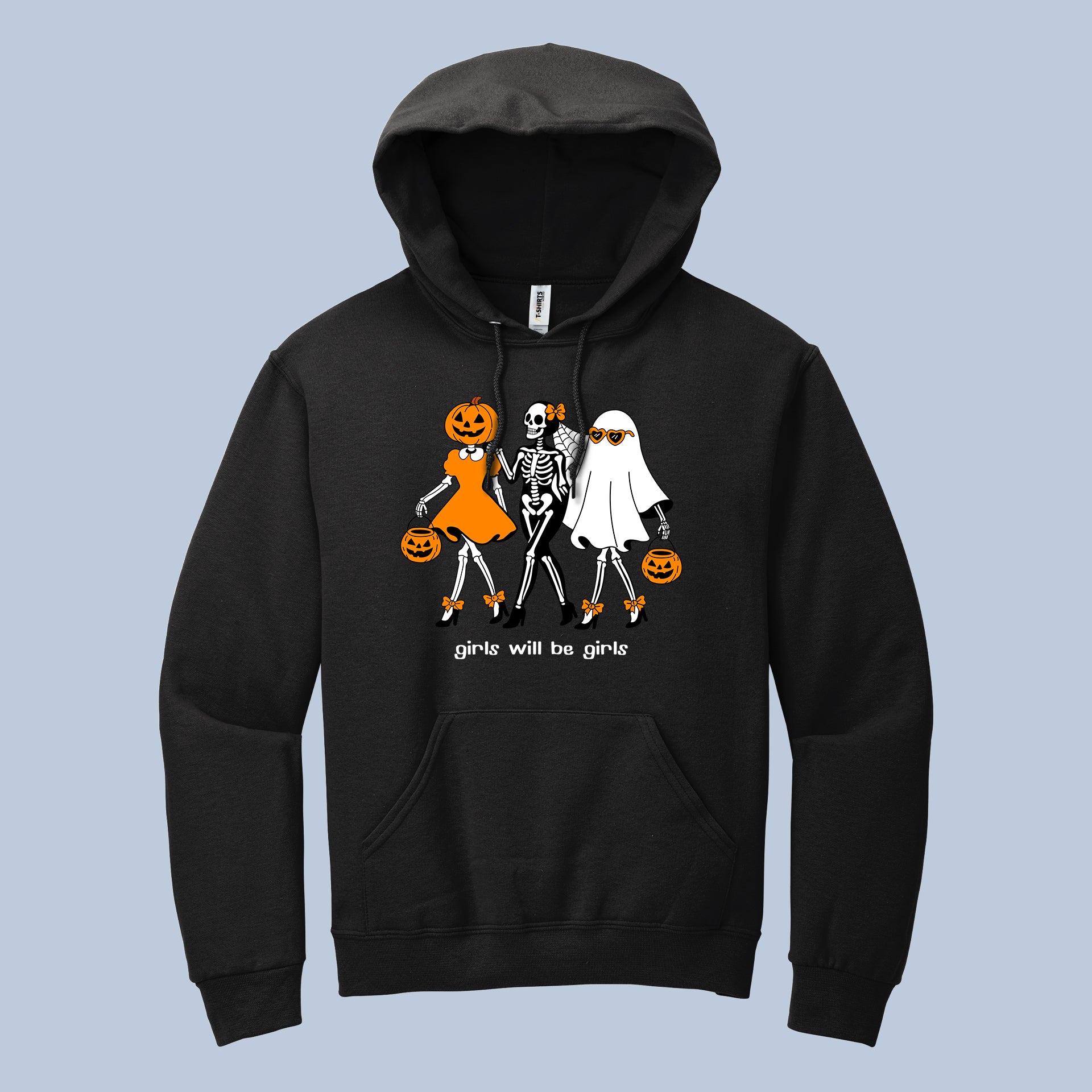 Girls Will Be Girls Halloween Hoodie | Spooky Unisex Sweatshirt 3