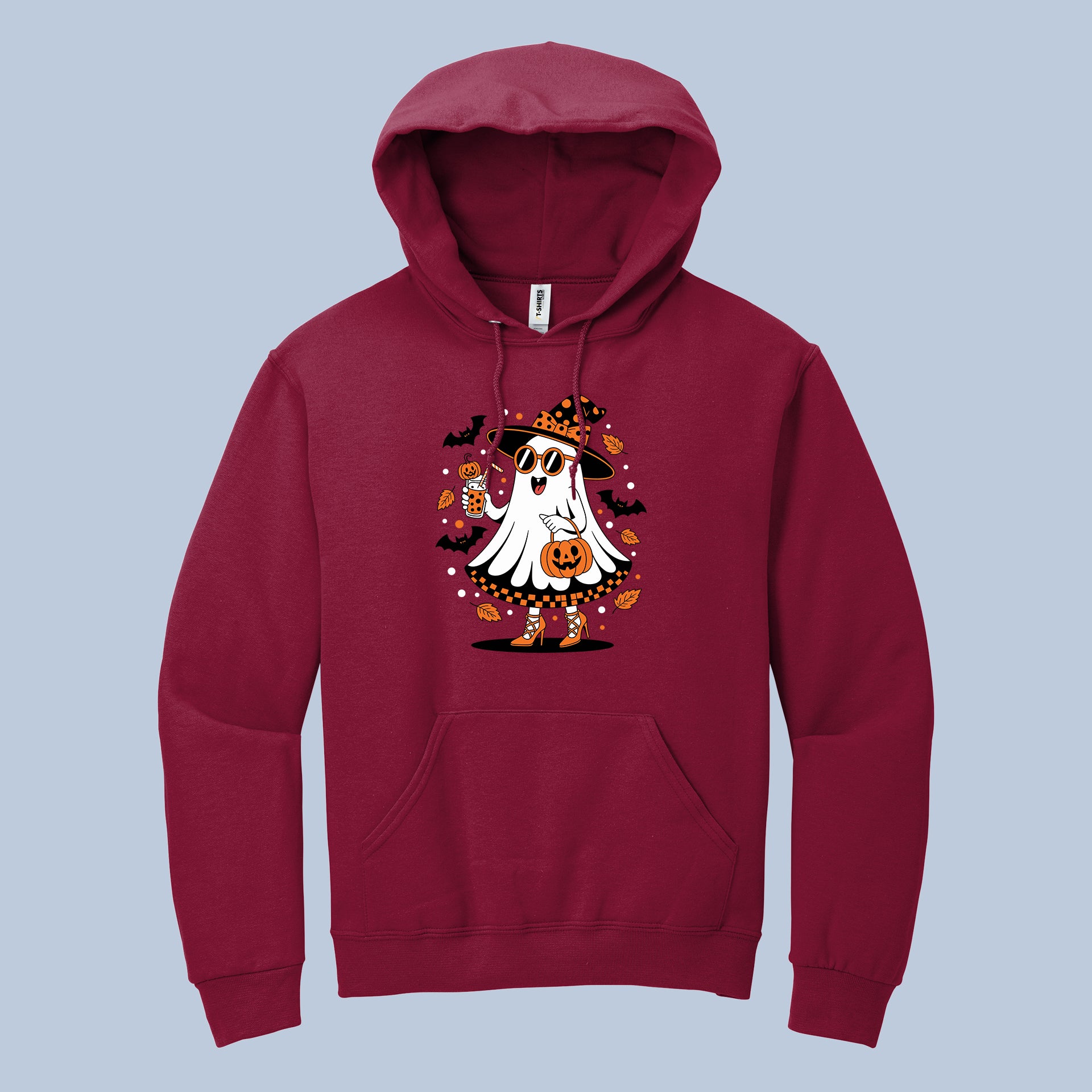 Witch Ghost Halloween Hoodie | Spooky Cute Sweatshirt 3