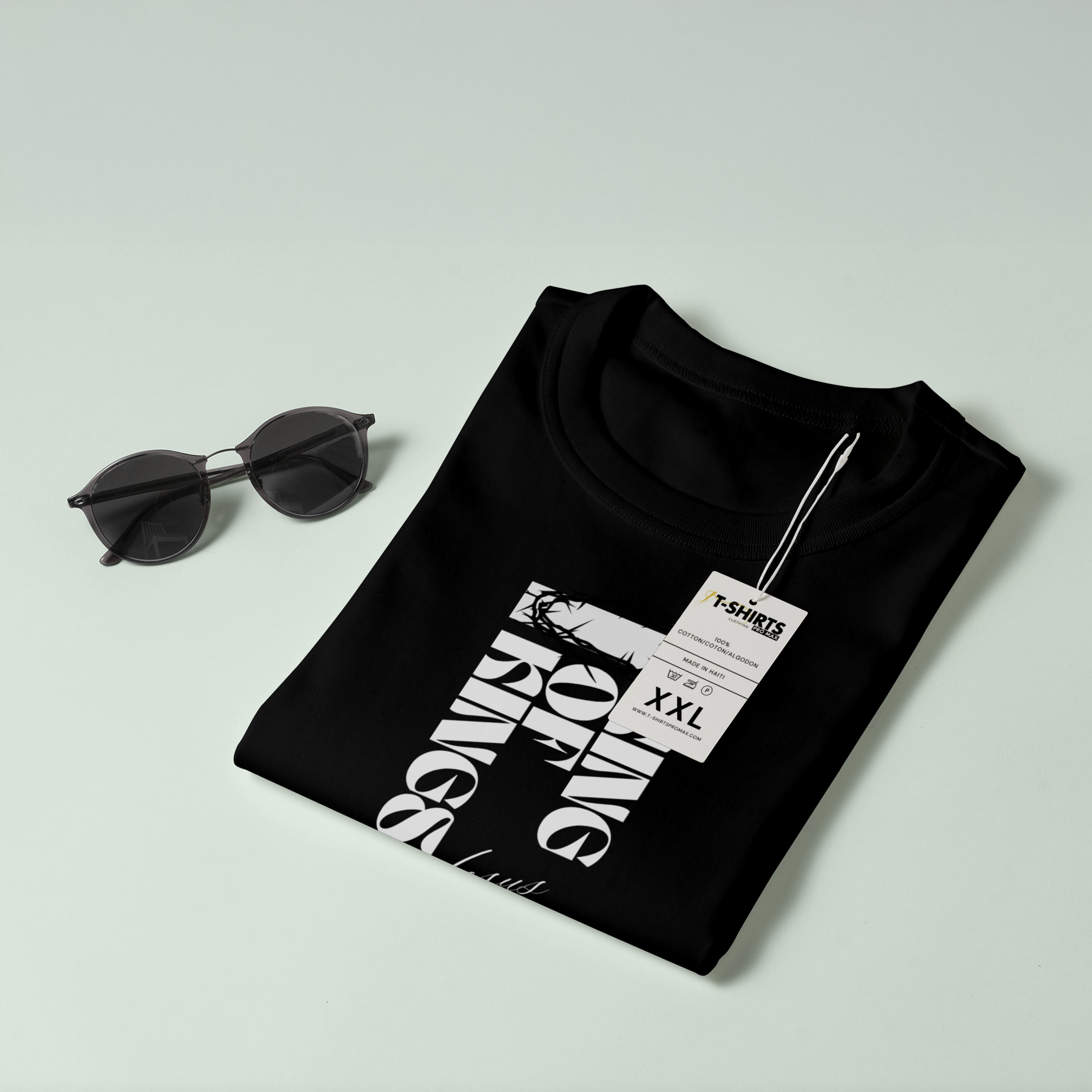 King of Kings T-Shirt – Jesus Christ Crown Design 4