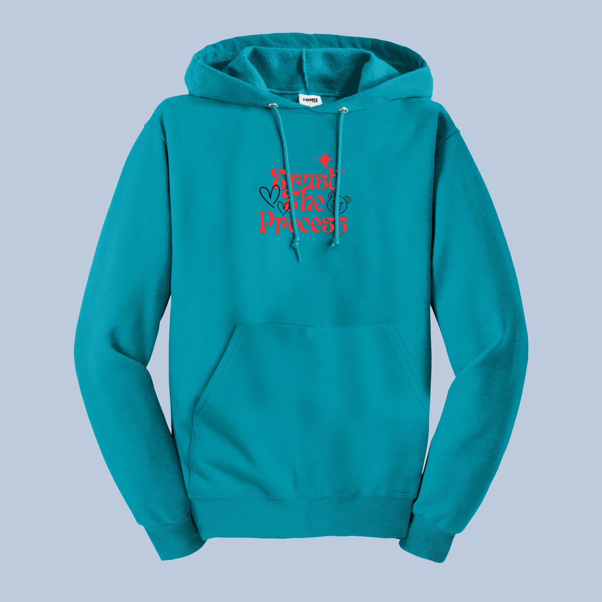 Trust the Process Retro Motivational Hoodie 3