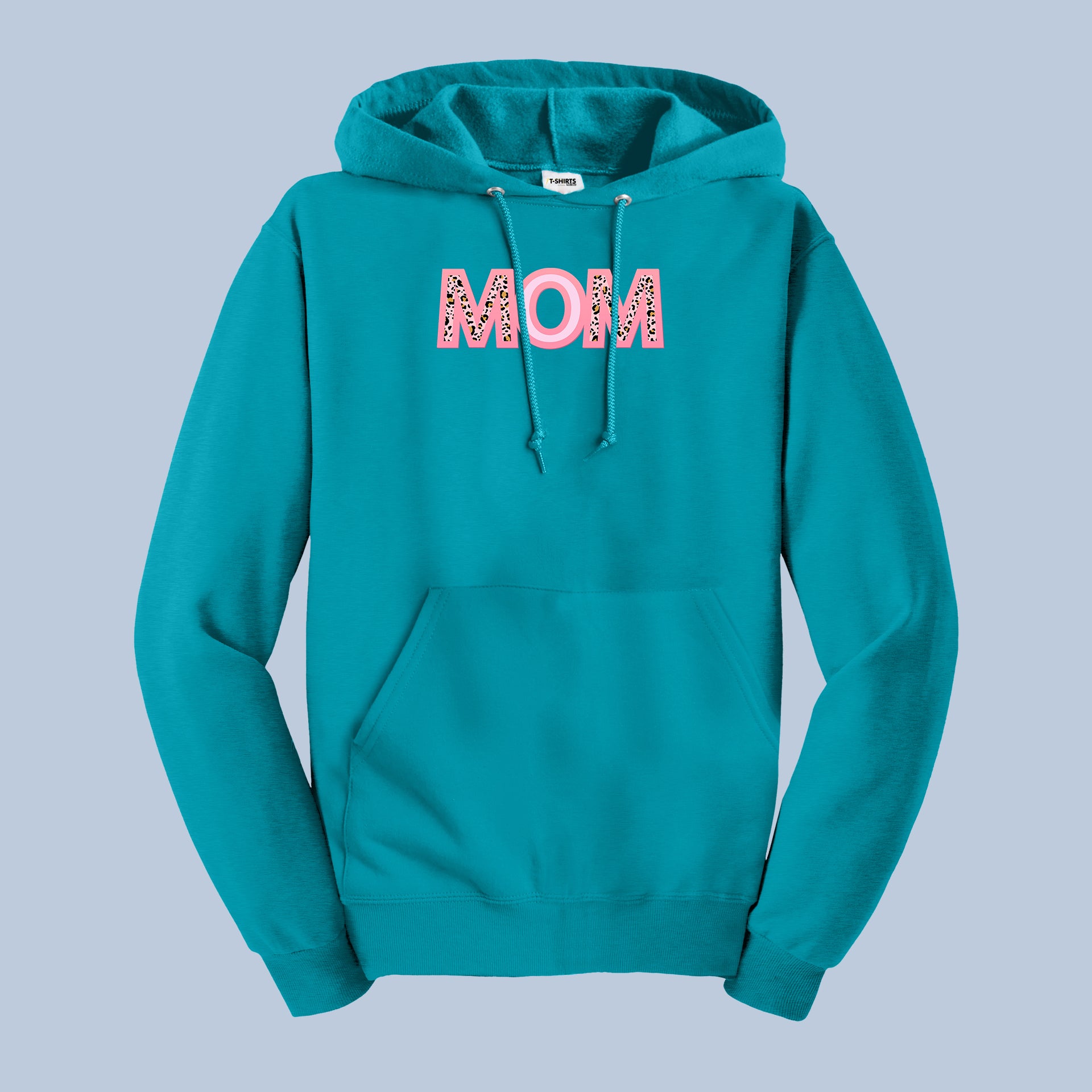 Leopard Print 'MOM' Hoodie 3