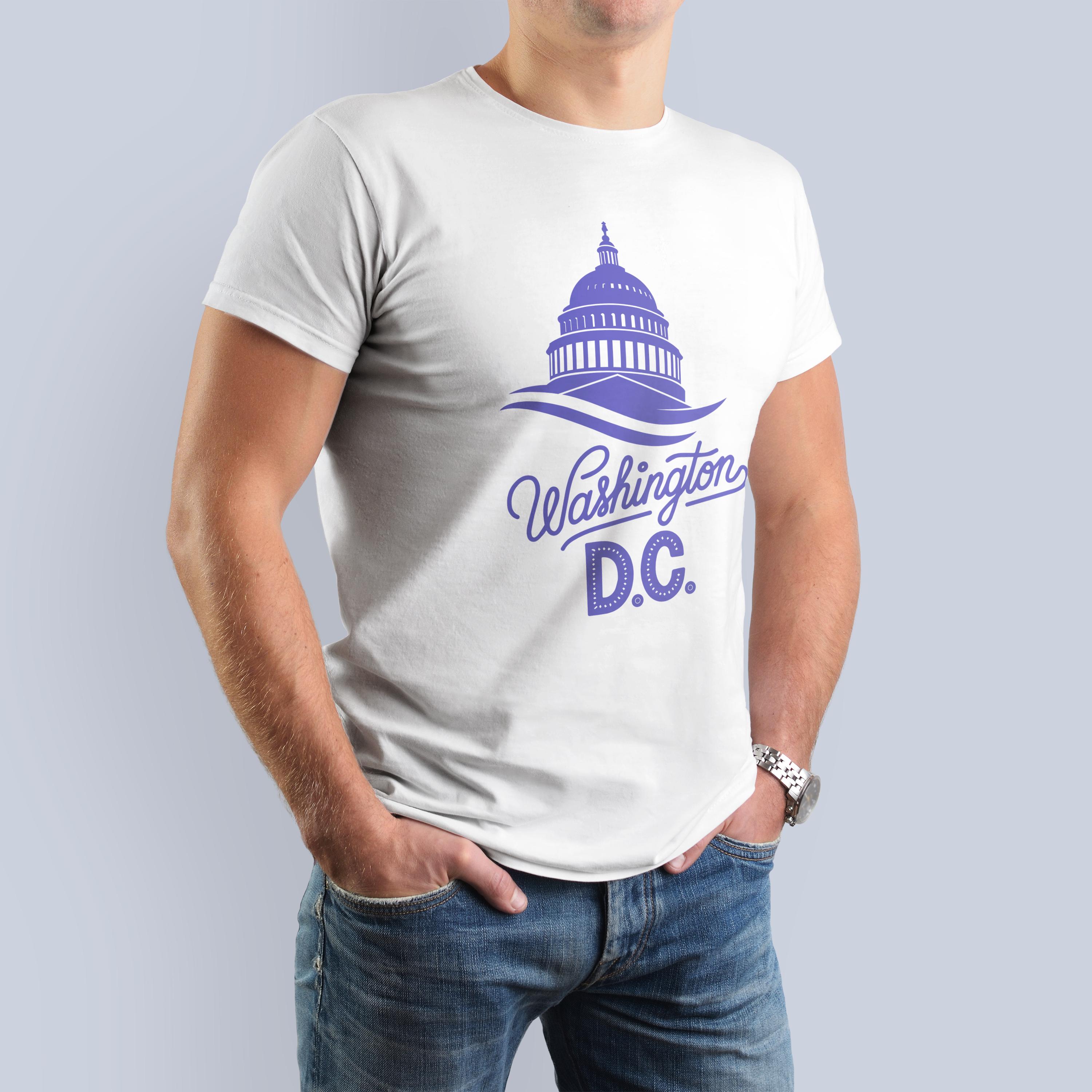 Washington D.C. Capitol Building Tee 8