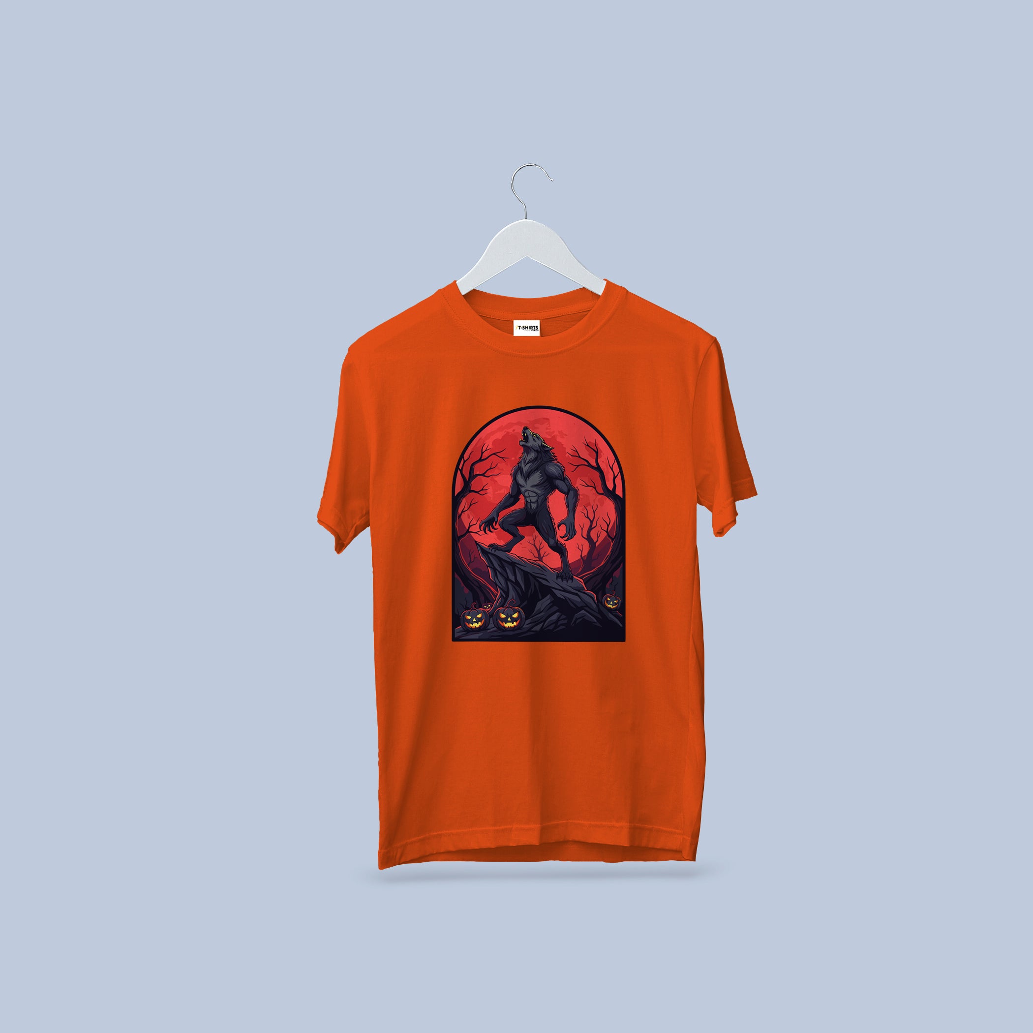 Werewolf Halloween T-Shirt – Scary Full Moon Horror Graphic Tee 3