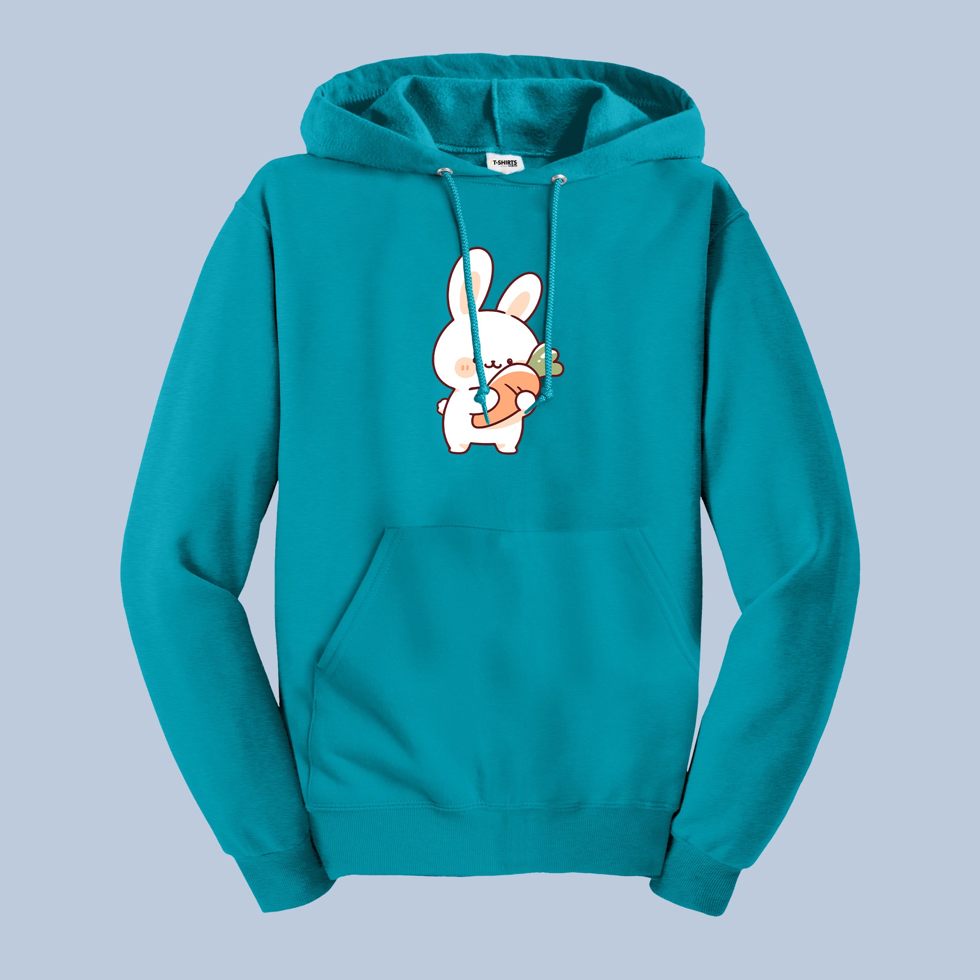 Cute Bunny & Carrot Hoodie 3