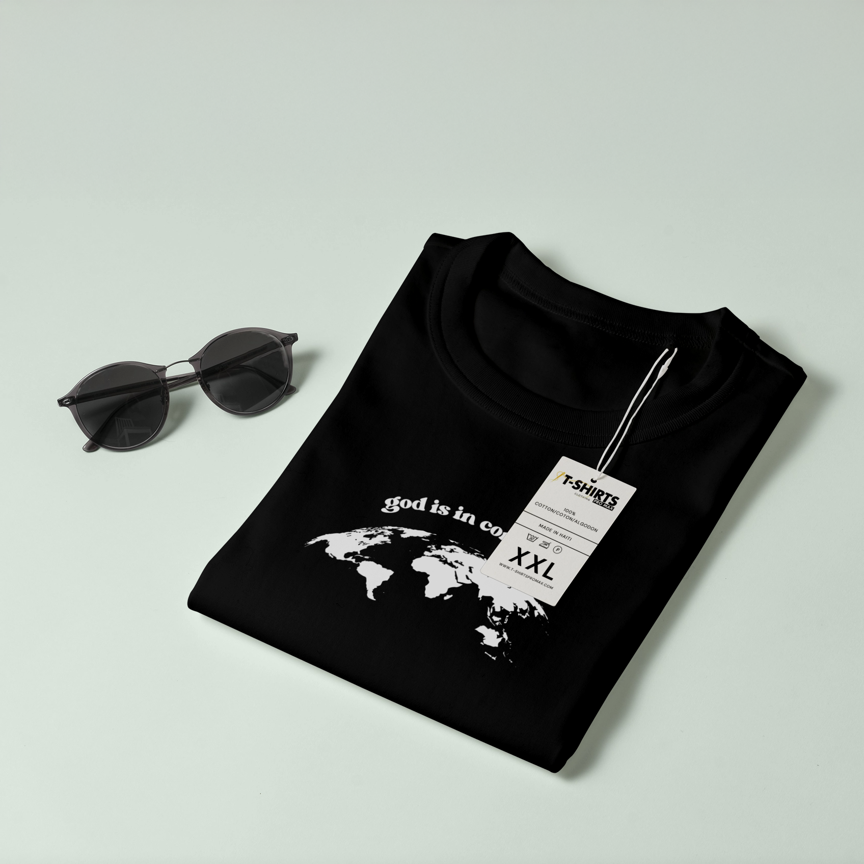God is in Control T-Shirt 3