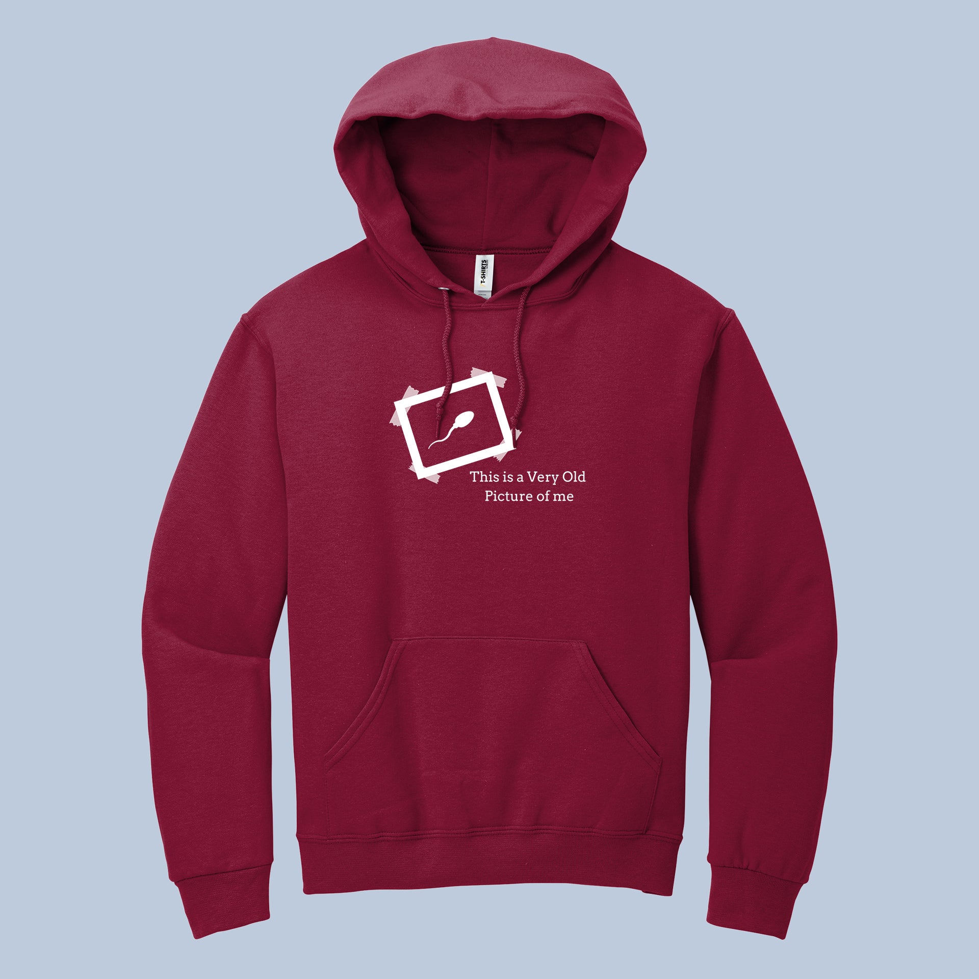 This is a Very Old Picture of Me Funny Graphic Hoodie 3