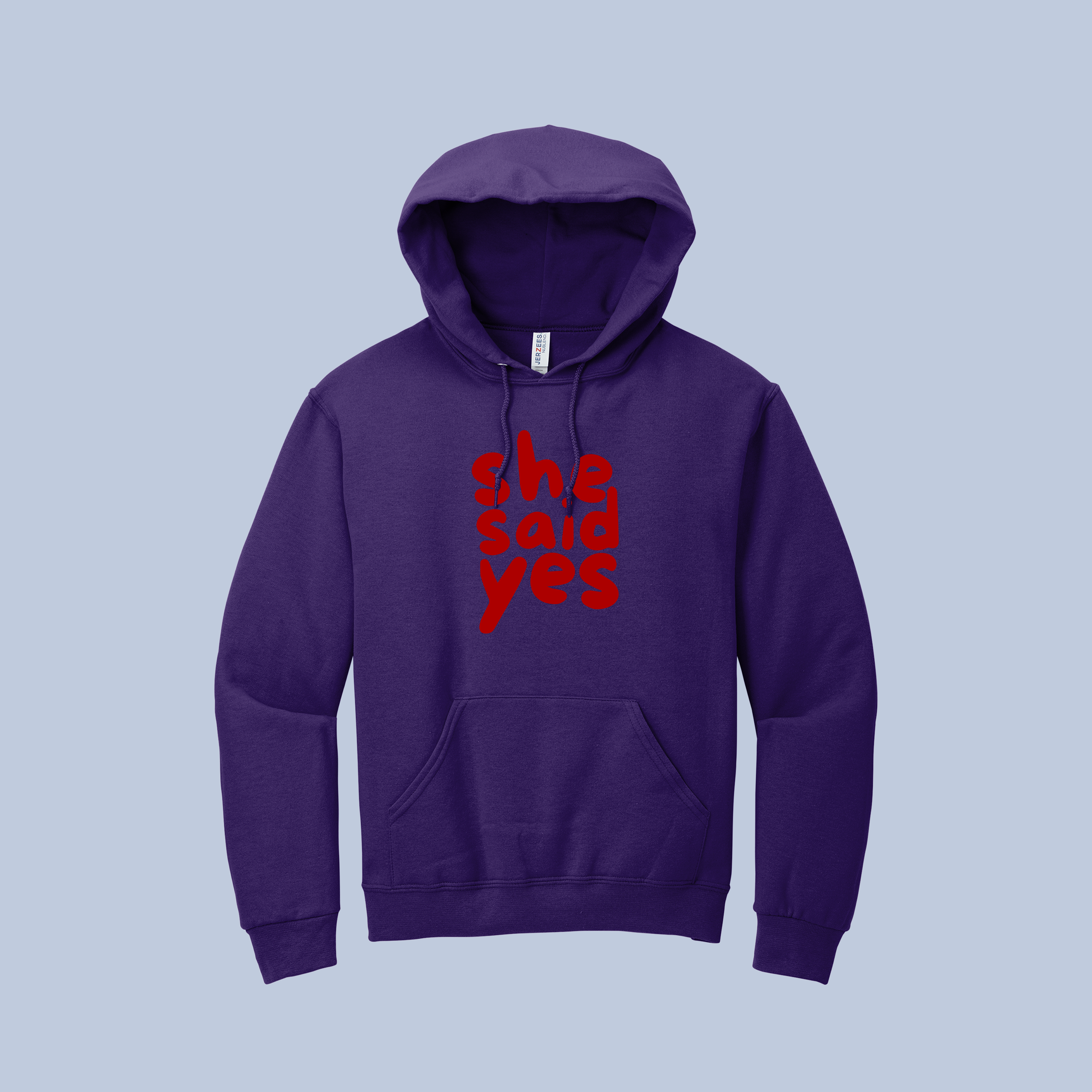 She Said Yes Engagement Celebration Hoodie | Unisex Proposal Pullover 3