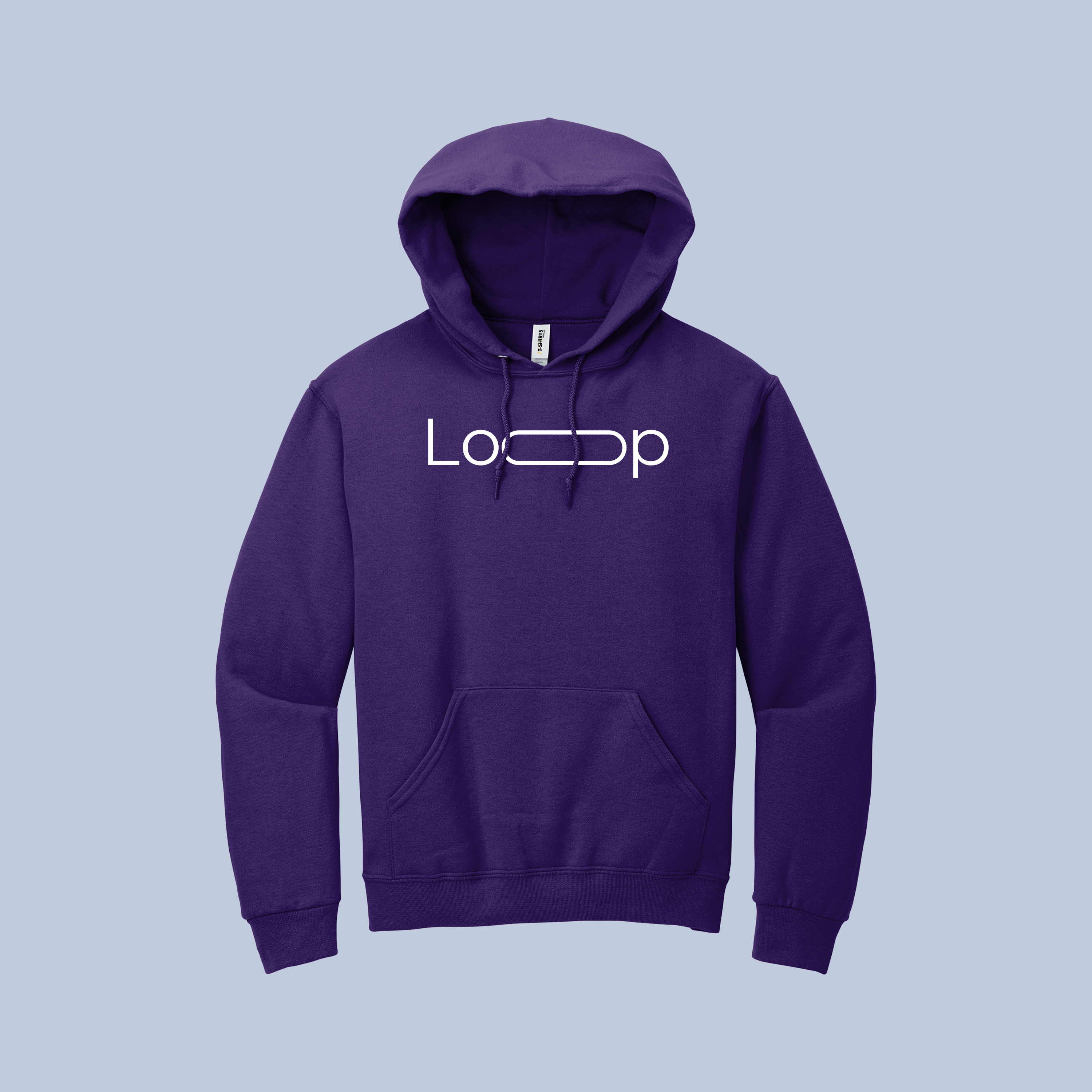 Loop Logo Hoodie – Minimalist Unisex Pullover Sweatshirt 3