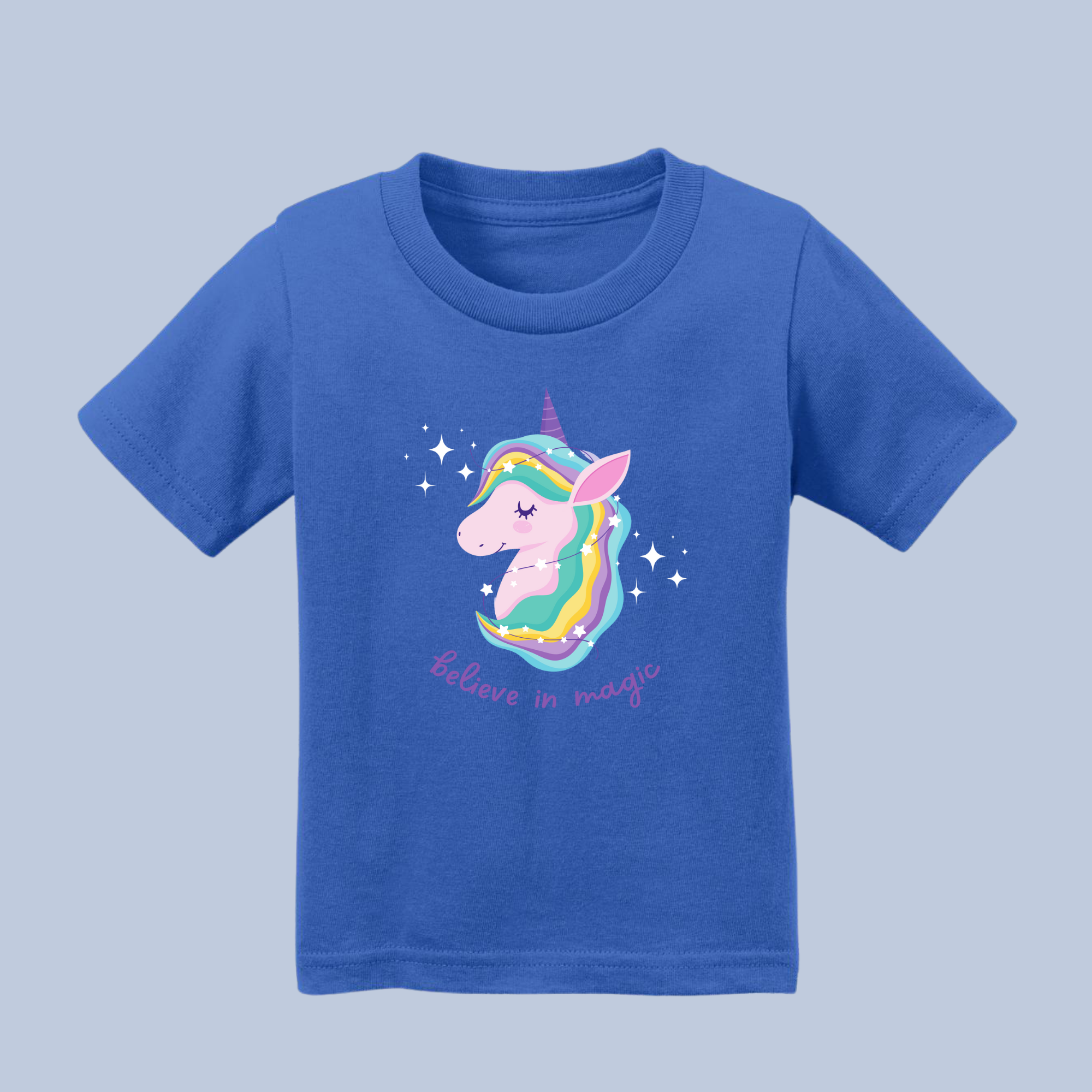 Believe in Magic Unicorn Baby & Toddler T-Shirt 8