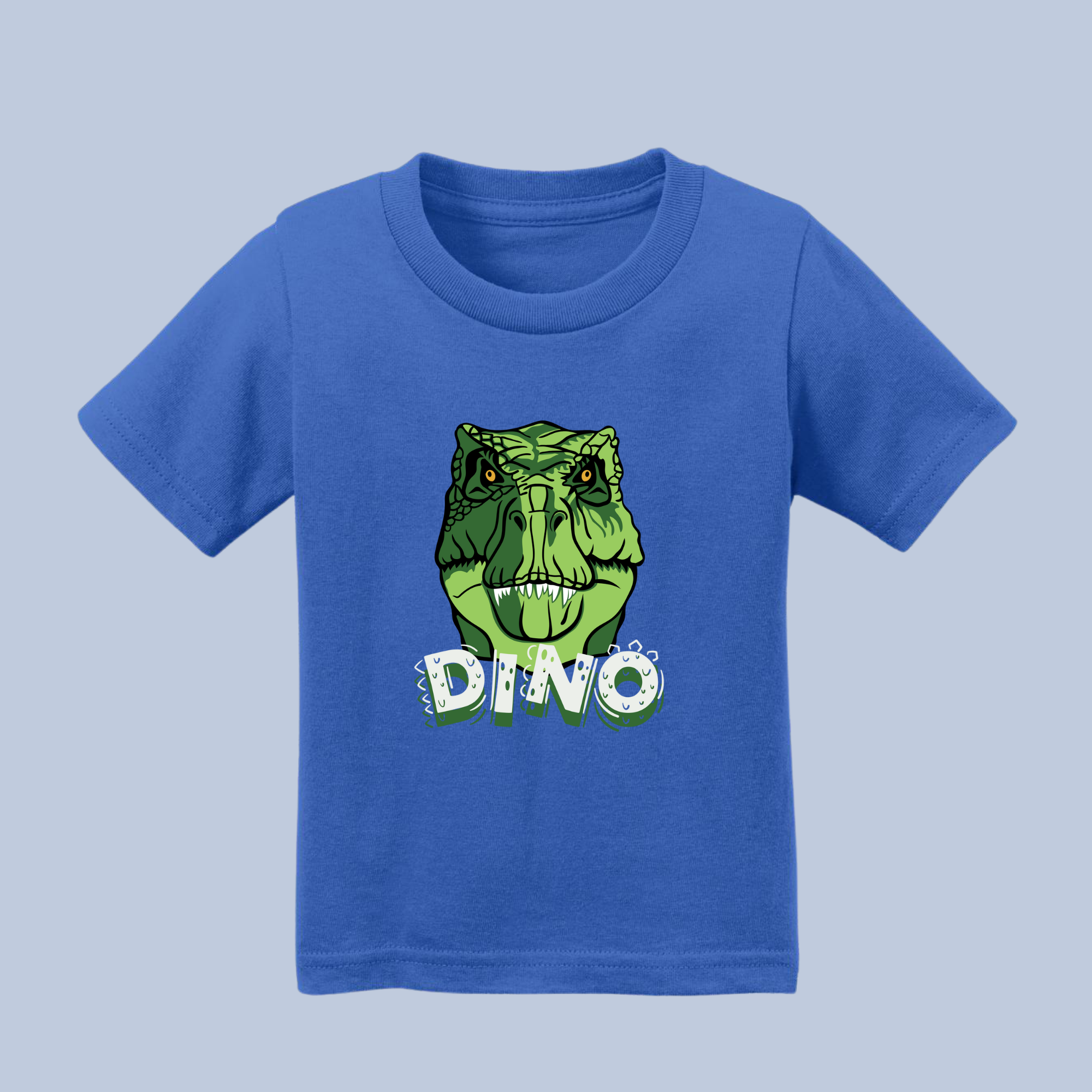 DINO Mighty T-Rex Kids' T-Shirt - Roaring Fun Cotton Toddler Tee 8