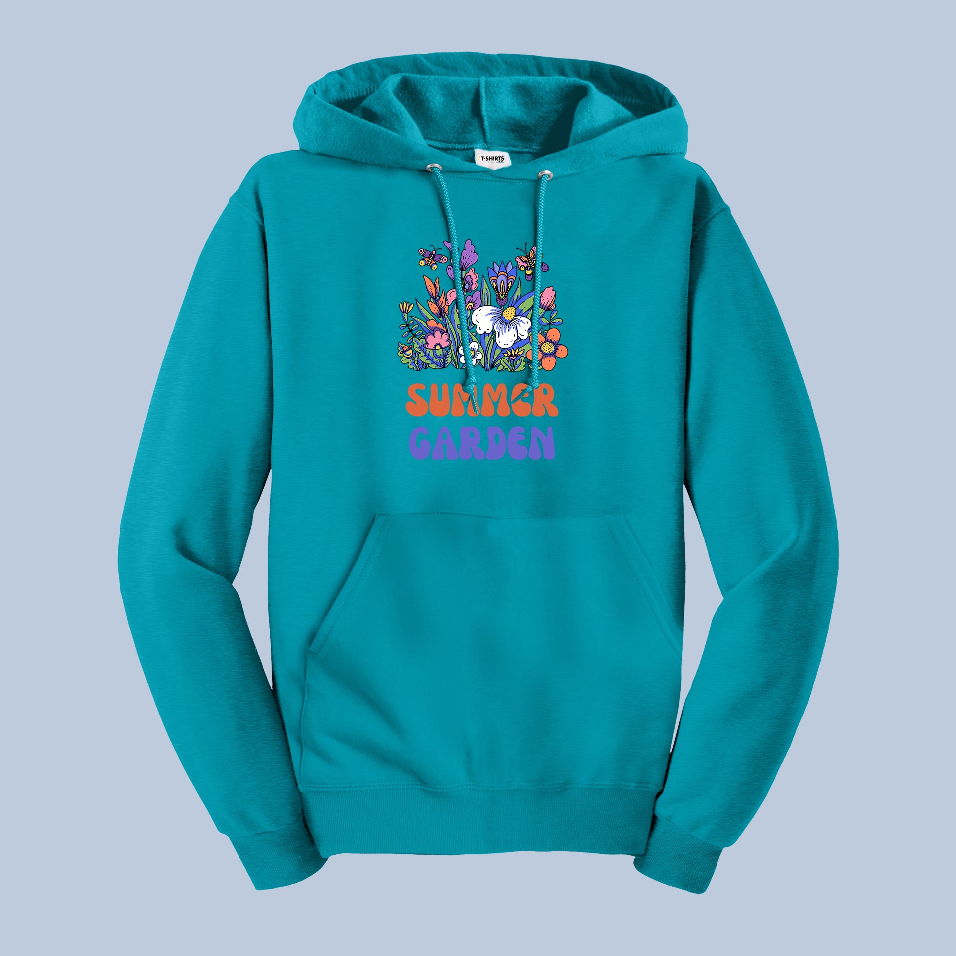 Summer Garden Floral Hoodie 3
