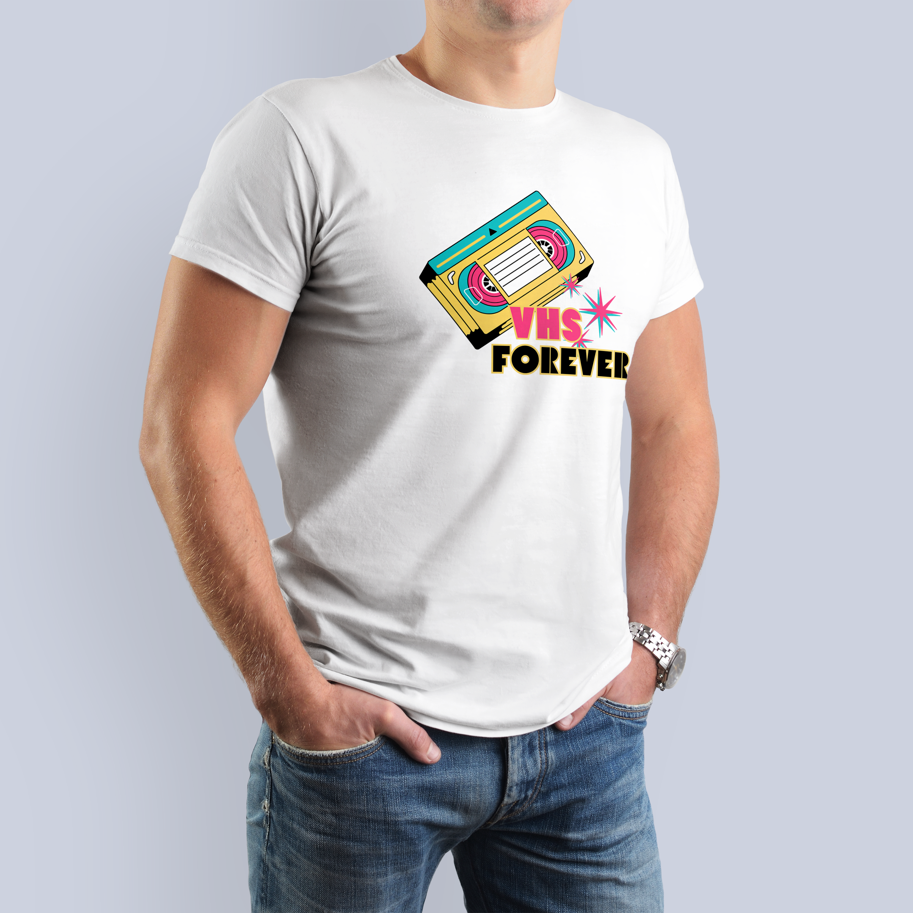 VHS Forever Retro T-Shirt 3