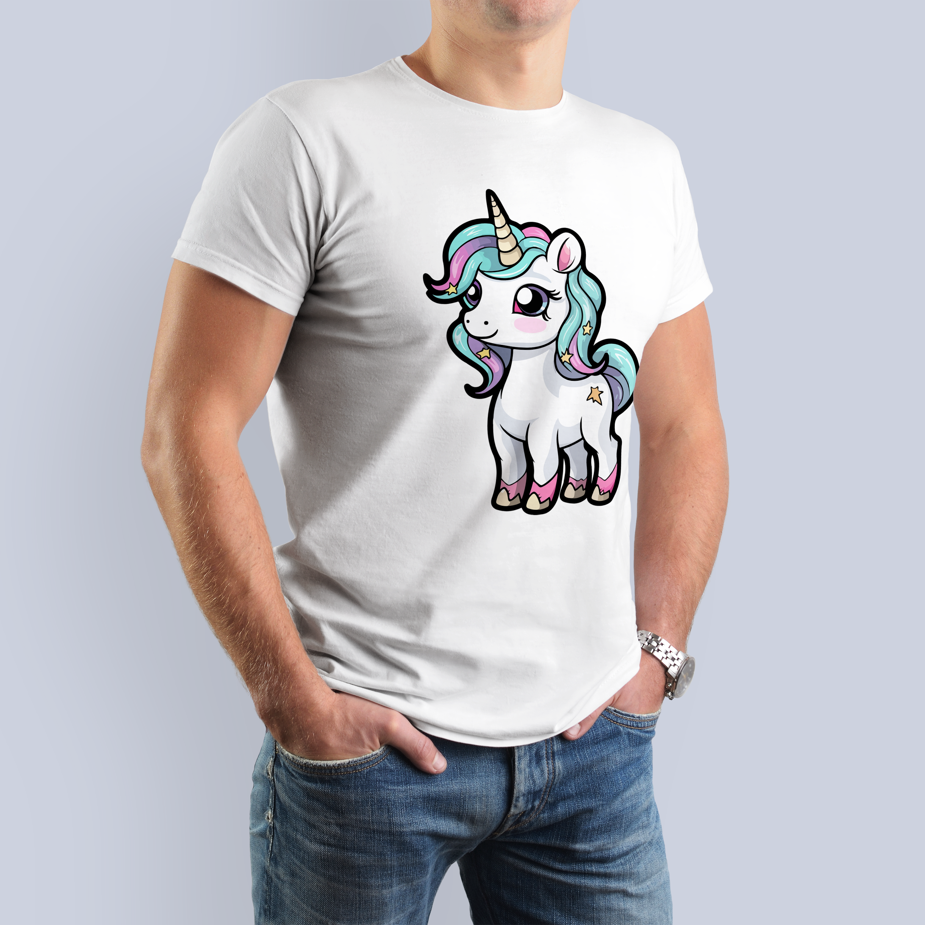 Cute Unicorn Graphic T-Shirt - Magical & Colorful Tee 3