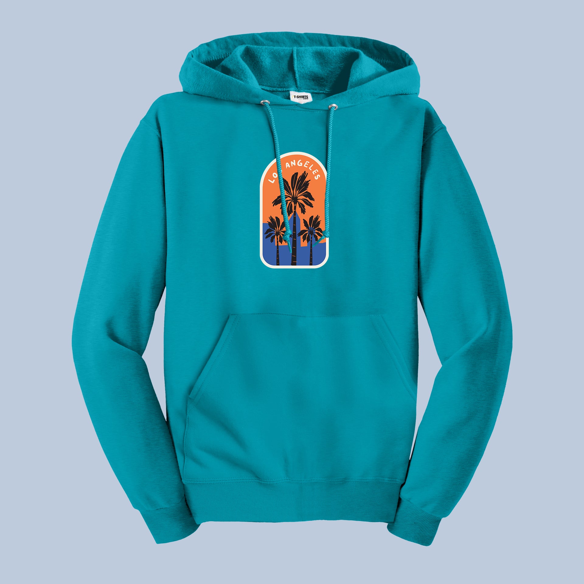 Los Angeles Sunset Hoodie – Palm Tree California Graphic 3