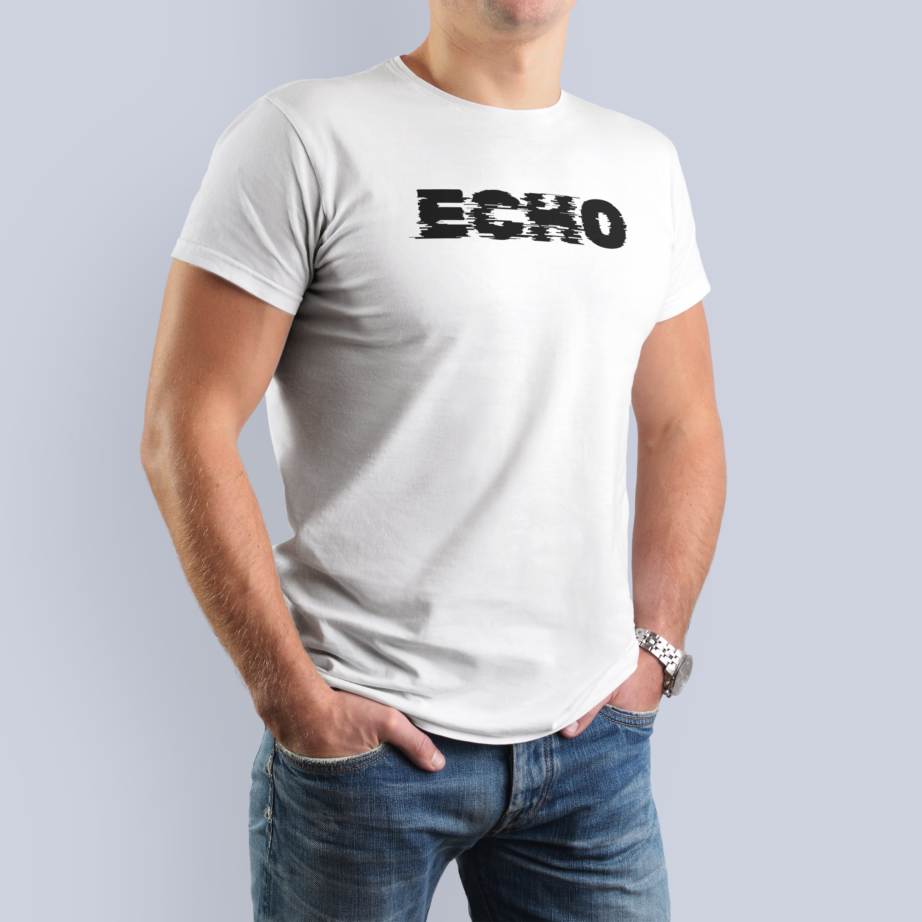Glitch ECHO Graphic Tee 3