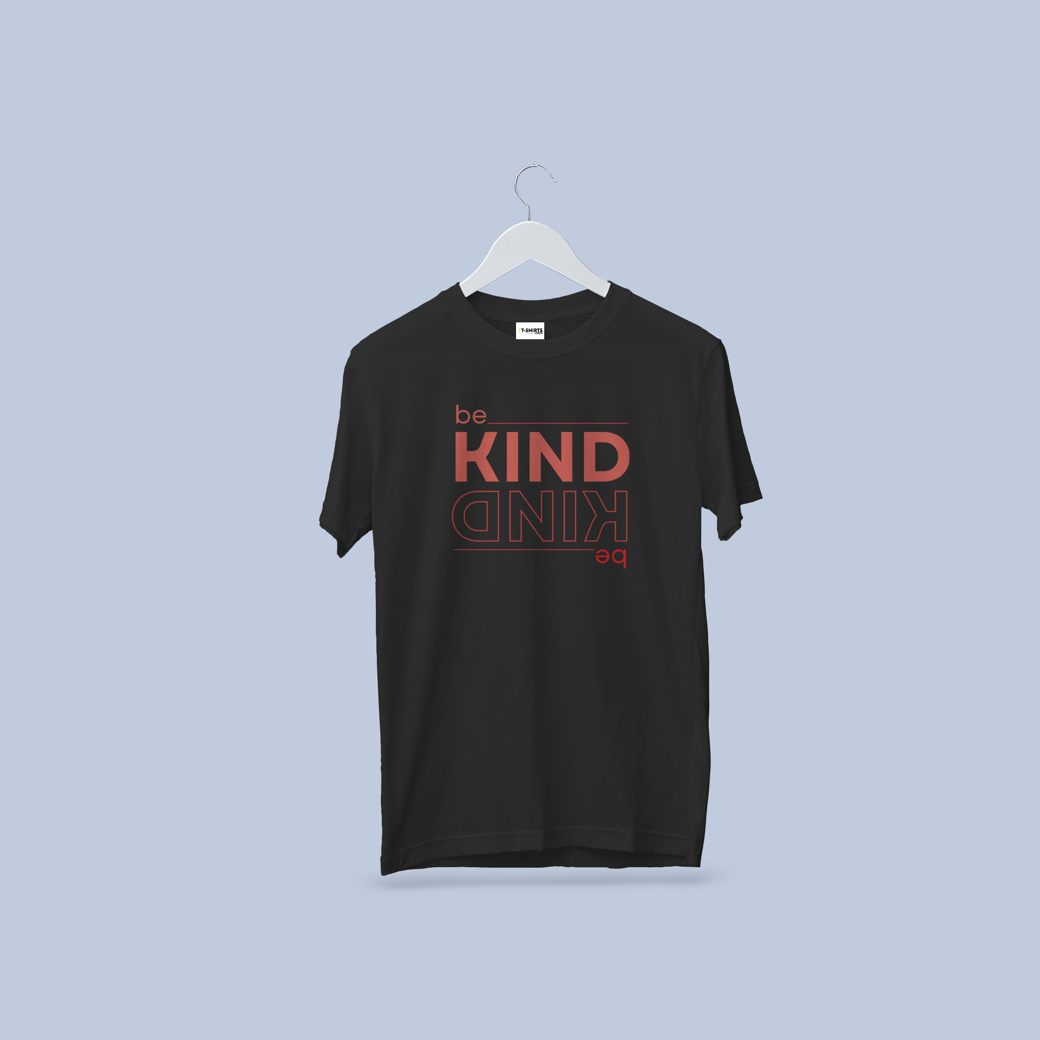 Be Kind Double-Sided Mirror Print T-Shirt