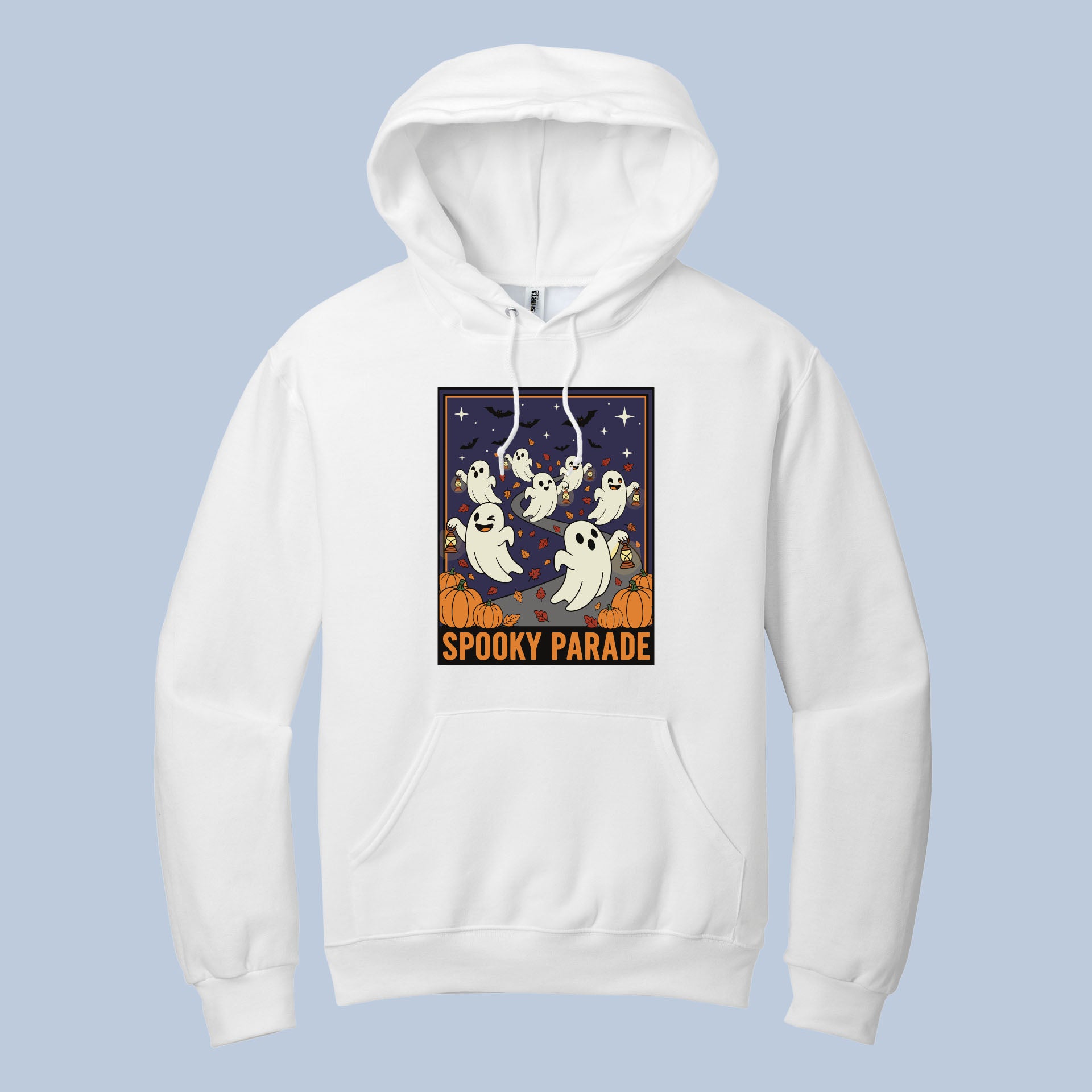 Spooky Parade Hoodie – Cute Ghost Halloween Sweatshirt 4