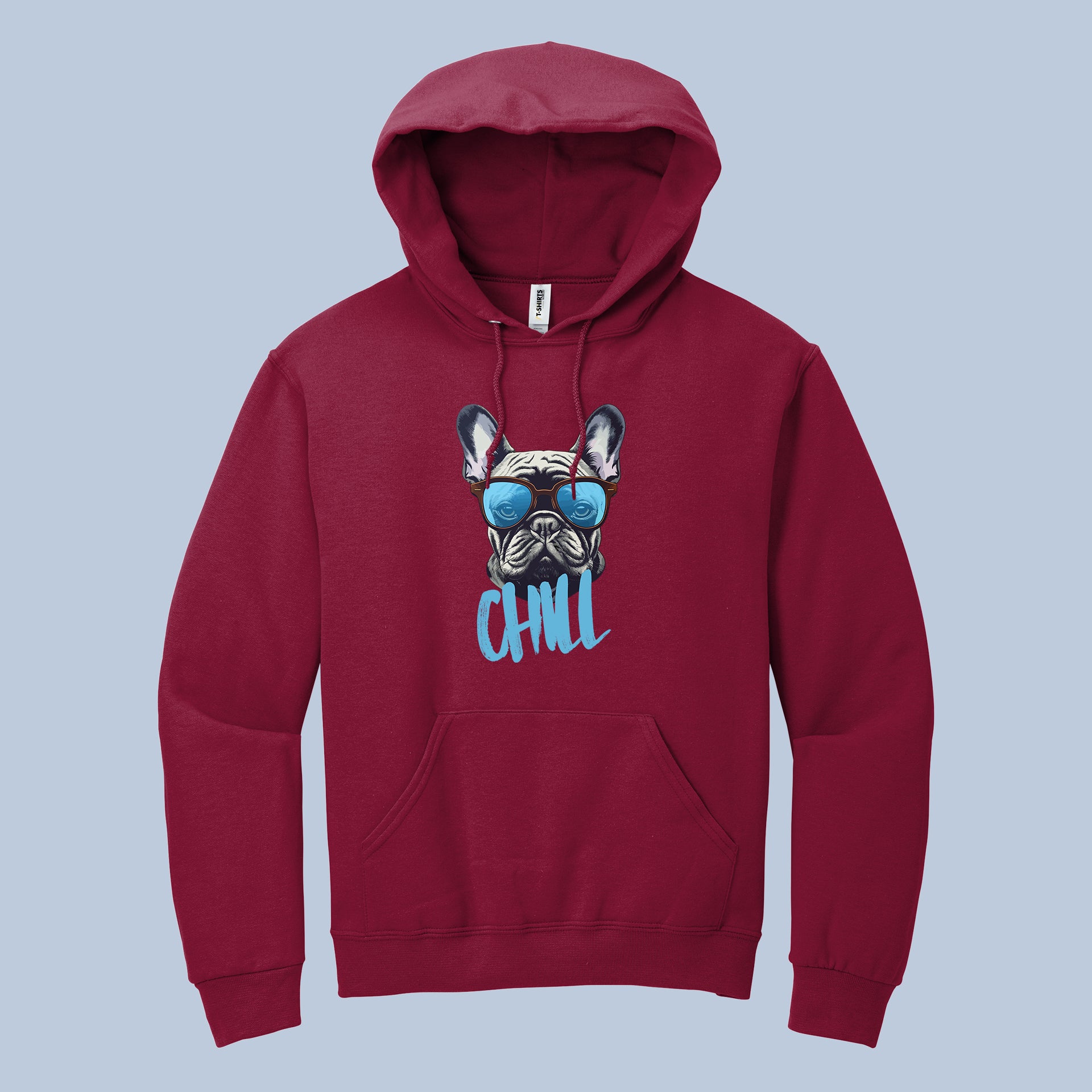 Chill French Bulldog Hoodie 4