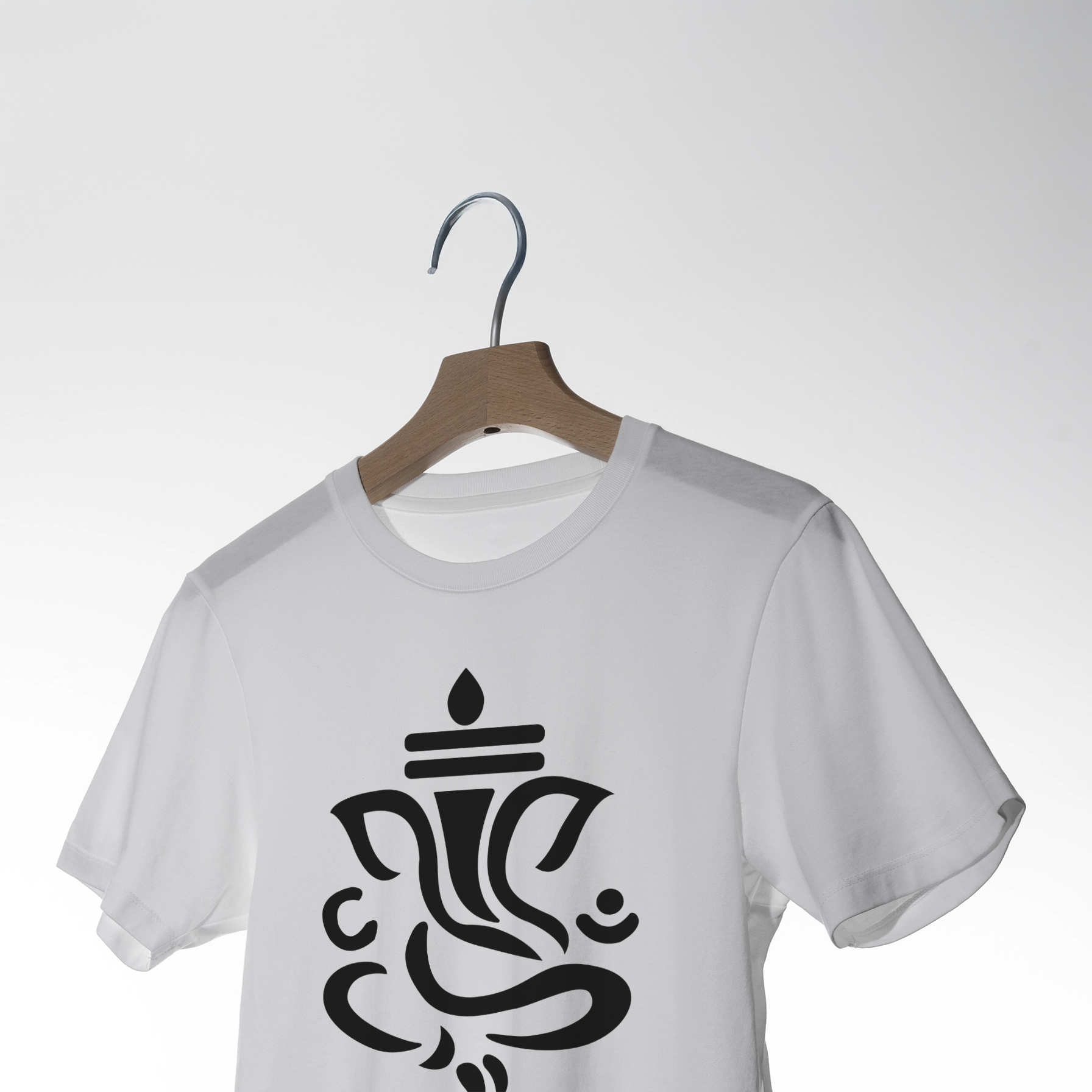 Ganesha Art Tee | Spiritual & Stylish Cotton T-Shirt 3