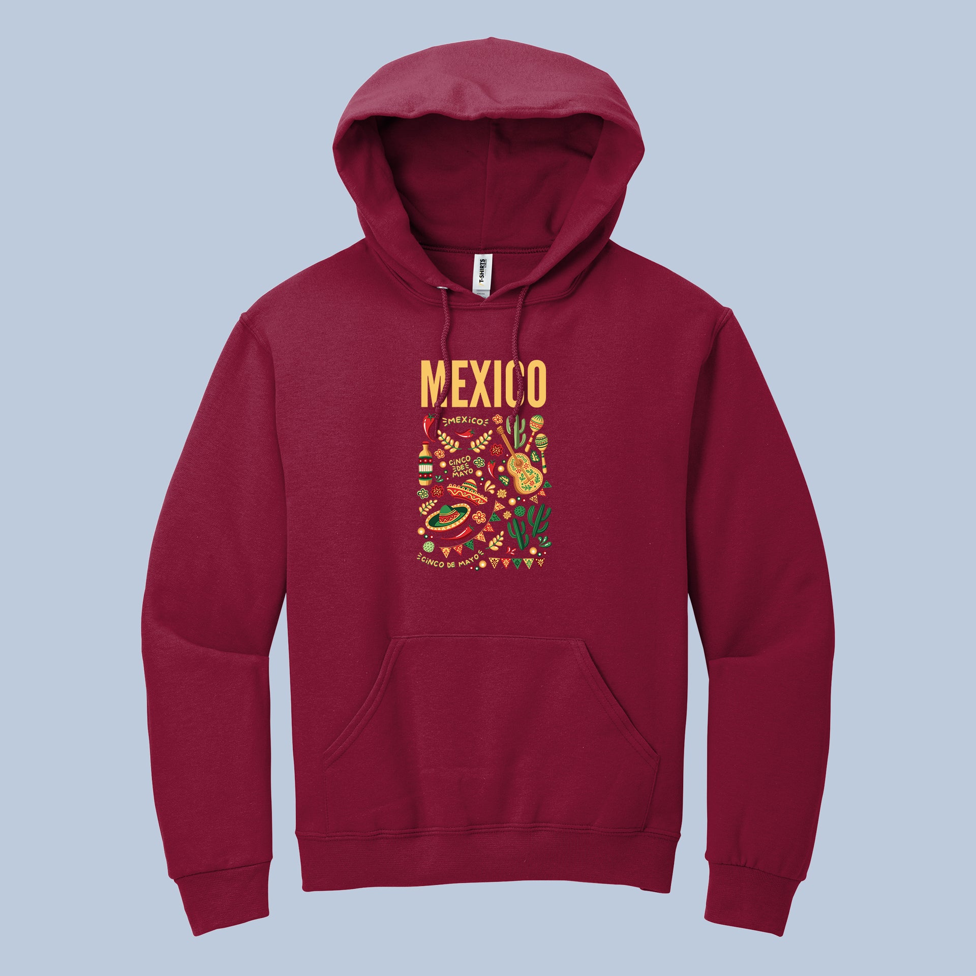 Mexico-Inspired All-Over Print Hoodie 4