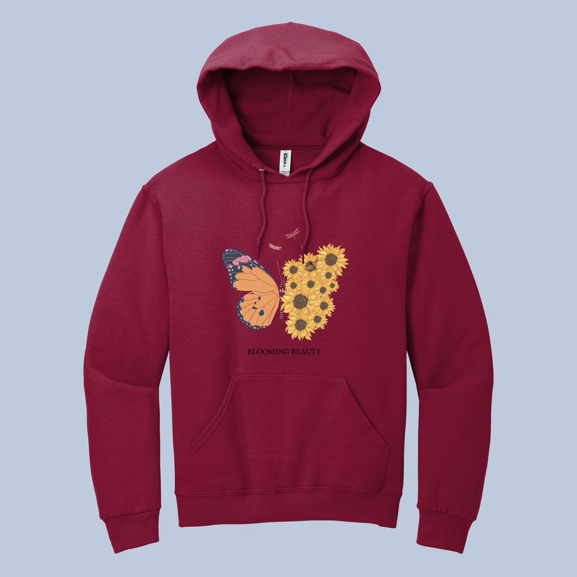 Blooming Beauty Butterfly & Sunflower Hoodie 4
