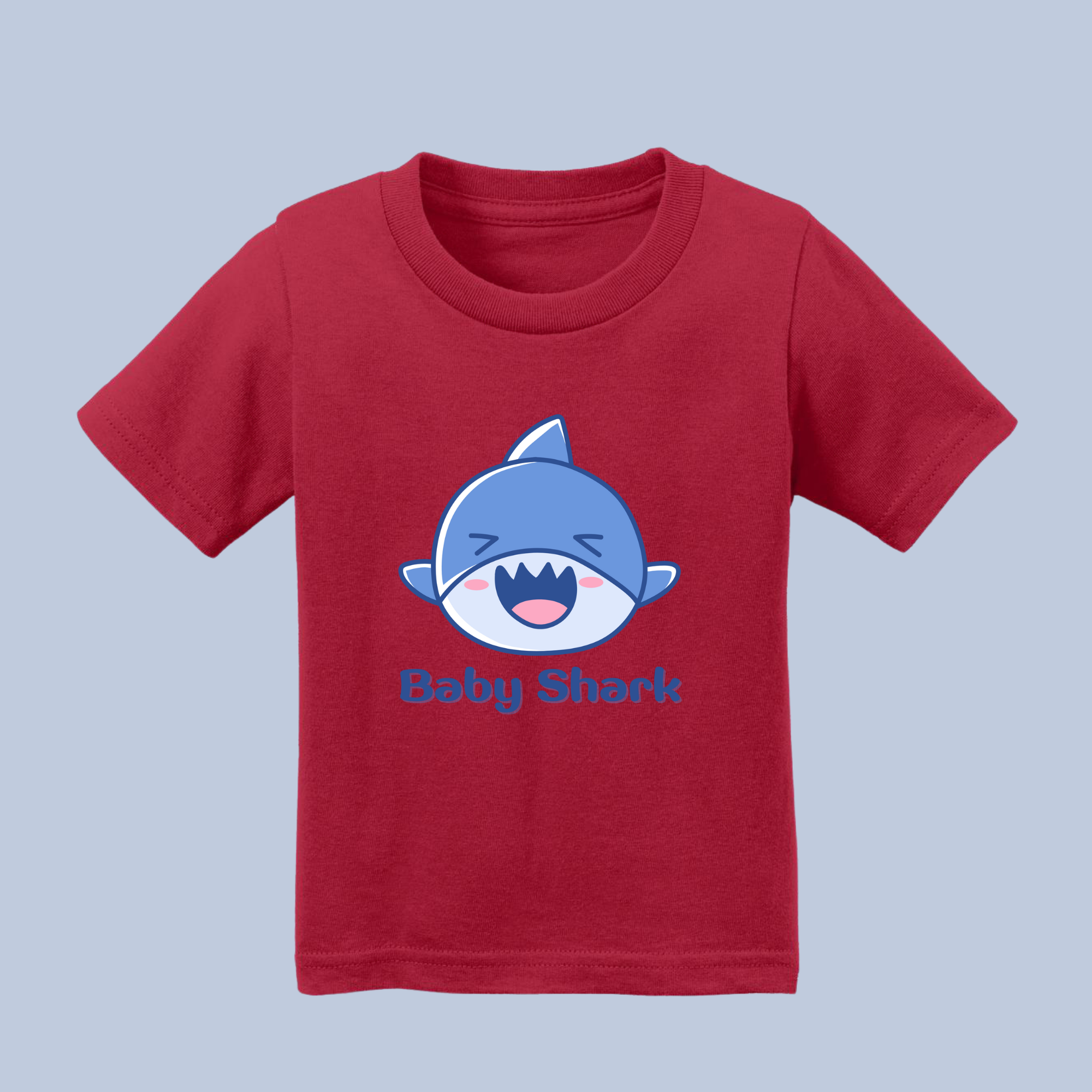 Baby Shark Doo Doo Doo Kids' T-Shirt - Soft Cotton Toddler Tee 8