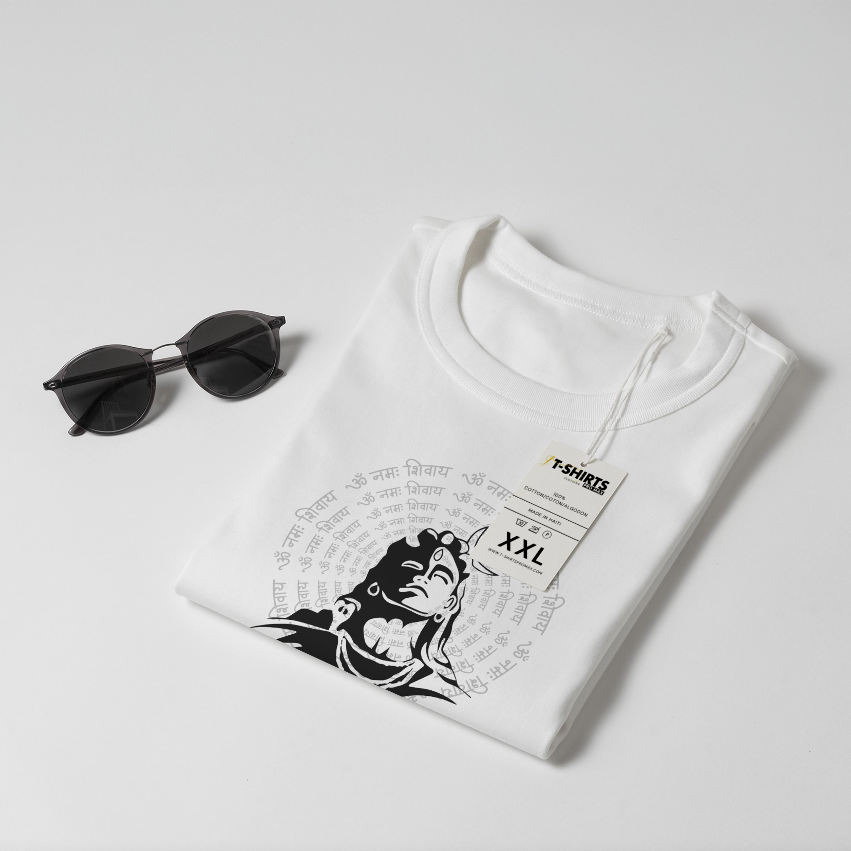 Lord Shiva Devotional Tee - Om Namah Shivaya & Har Har Mahadev T-Shirt 5