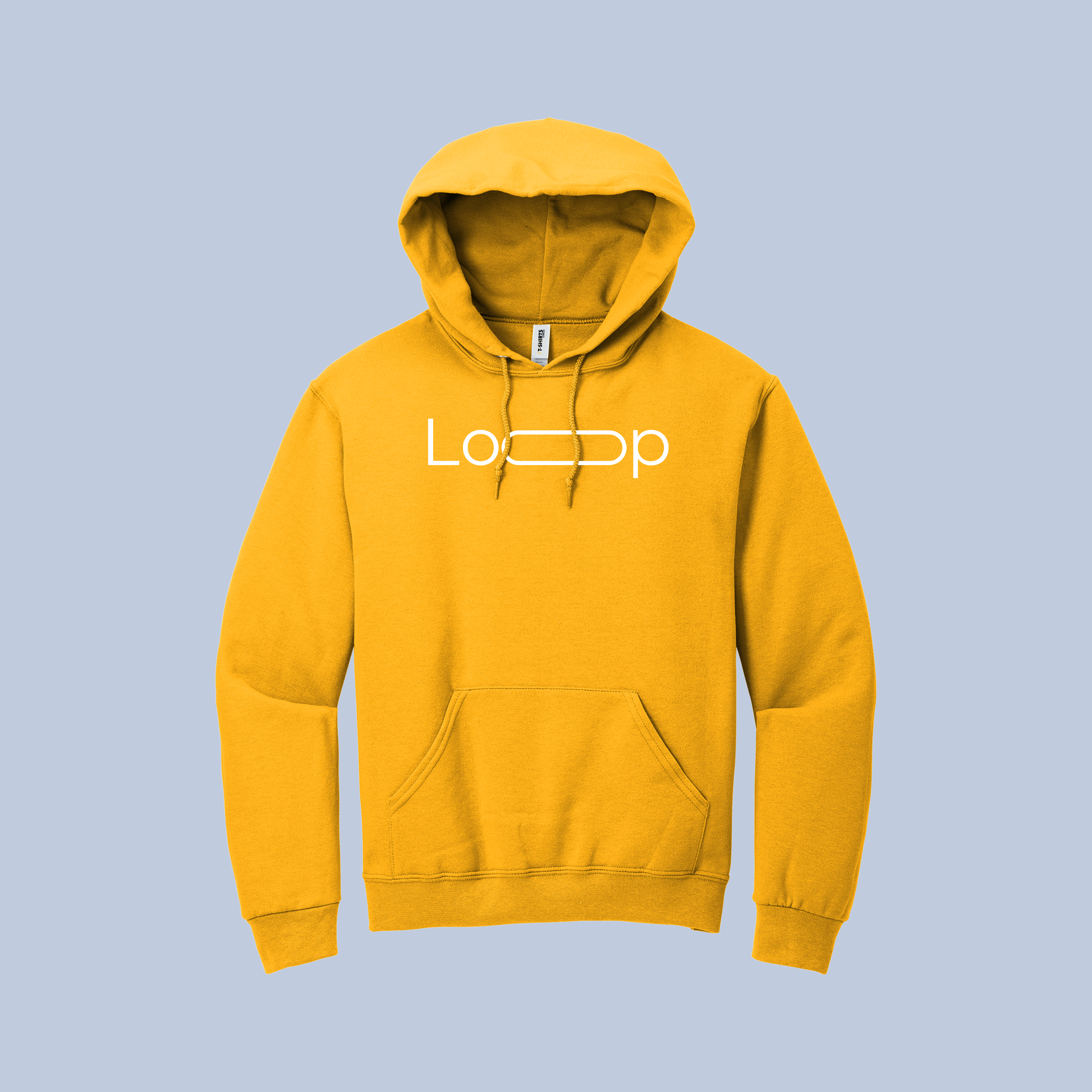 Loop Logo Hoodie – Minimalist Unisex Pullover Sweatshirt 4