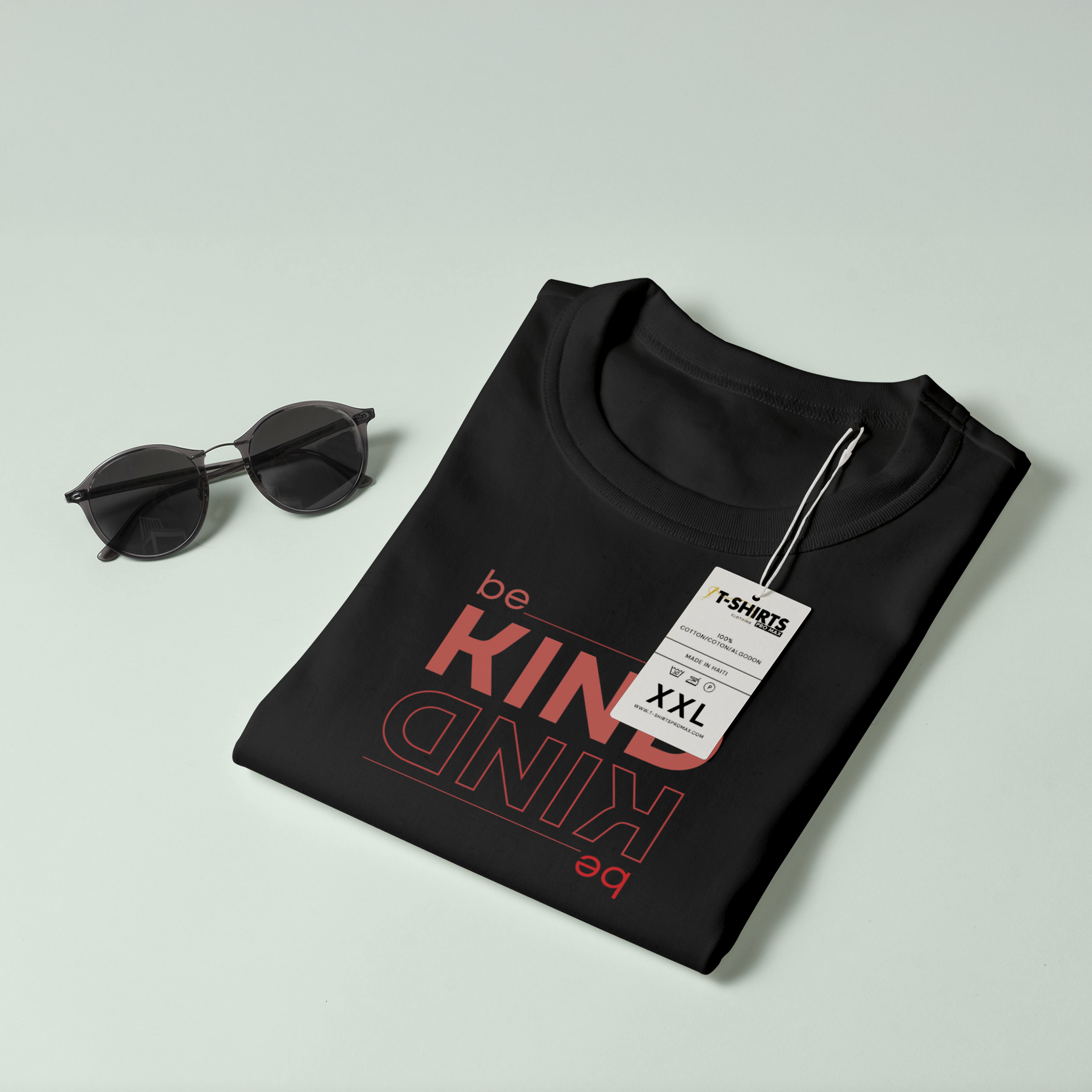 Be Kind Double-Sided Mirror Print T-Shirt 5