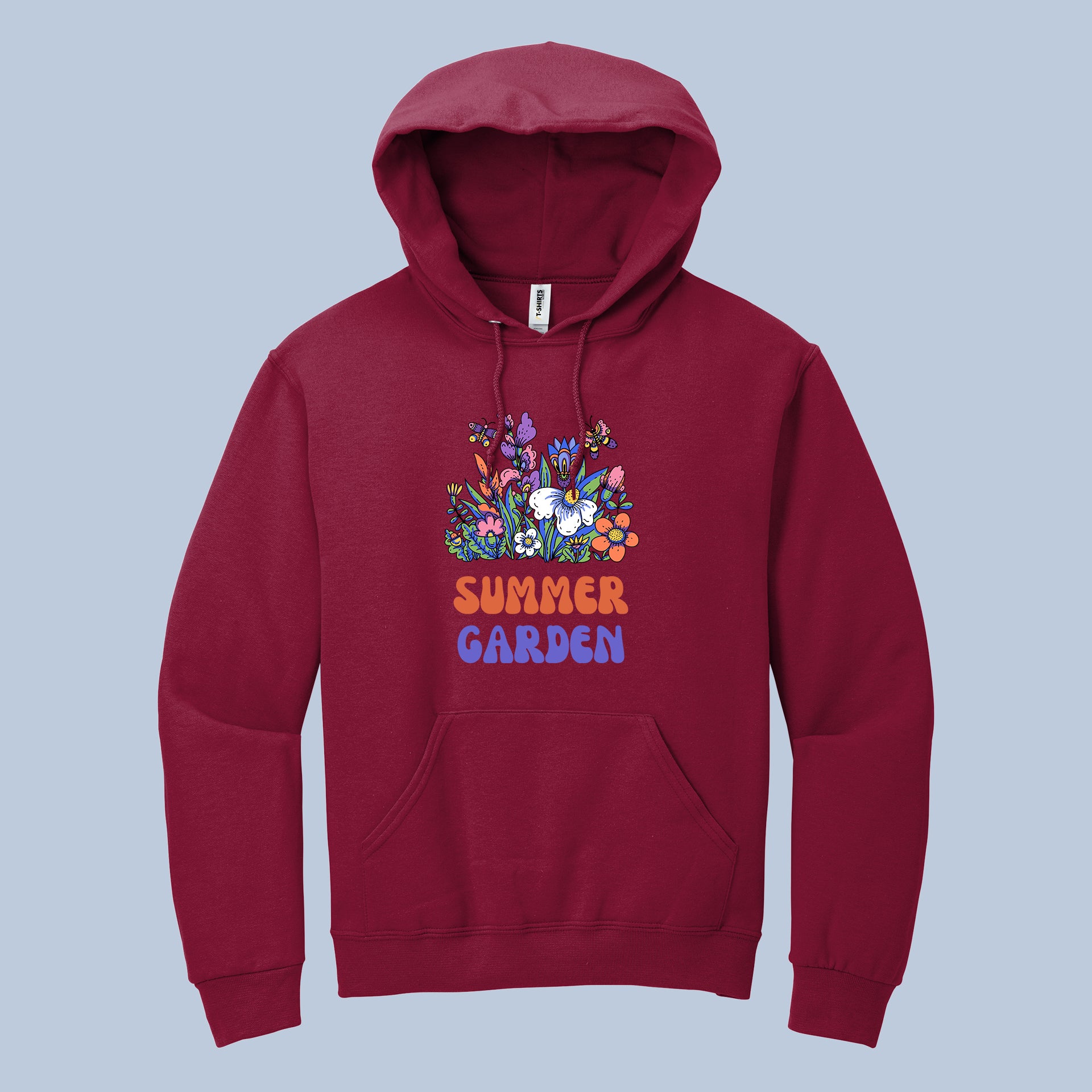 Summer Garden Floral Hoodie 4