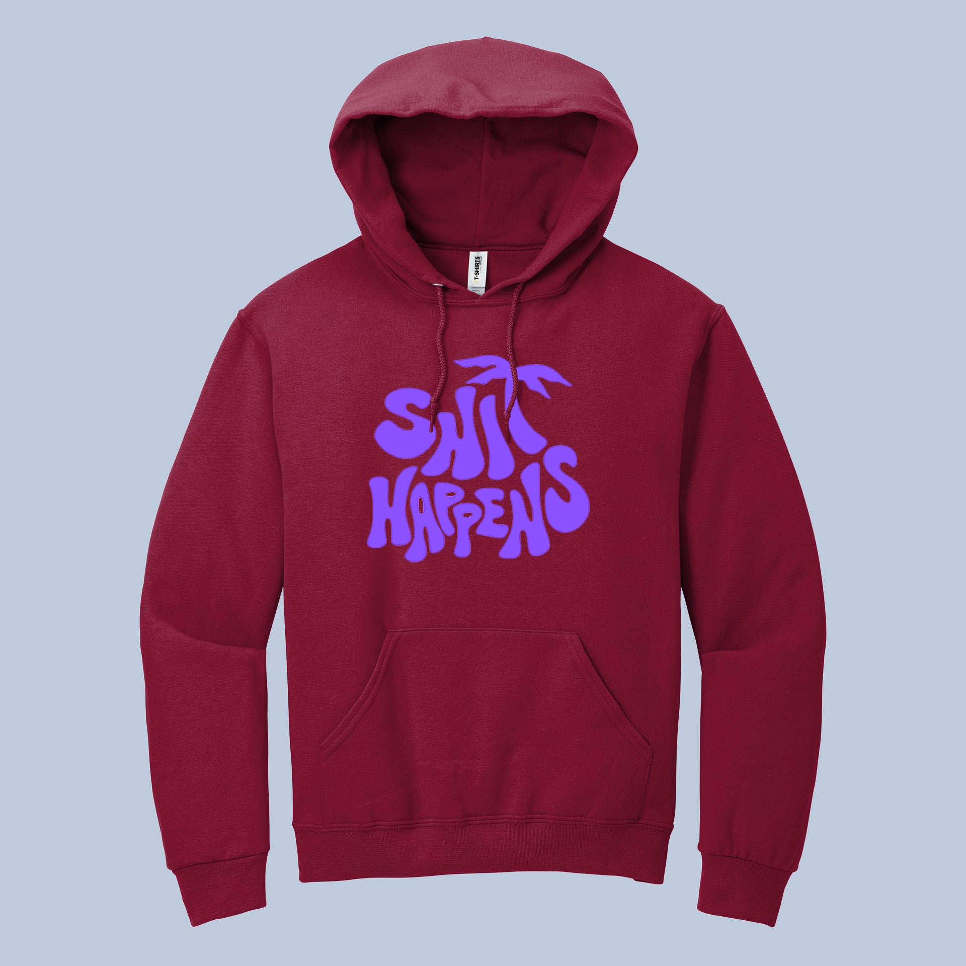 Shit Happens Hoodie – Funny Graphic Unisex Hoodie, Sarcastic Humor Sweatshirt 4