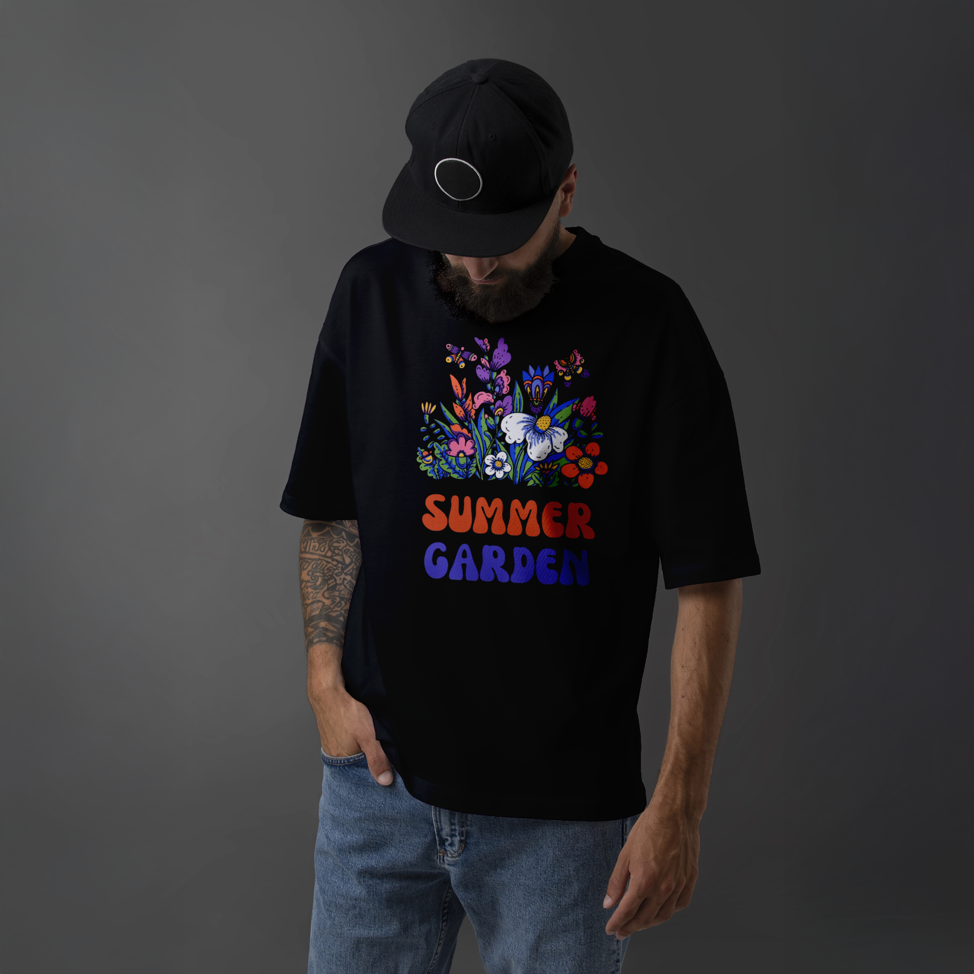 Summer Garden Floral T-Shirt