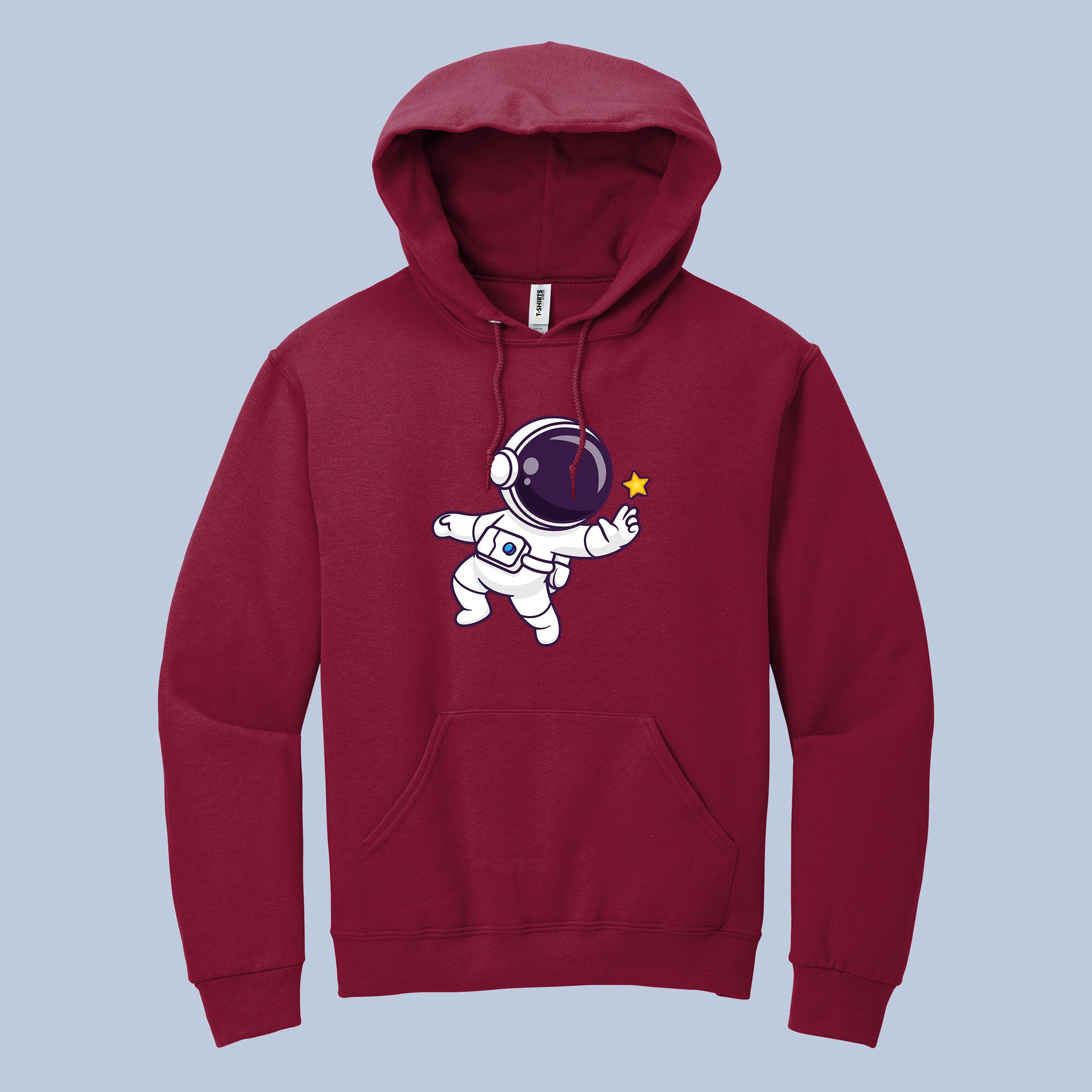 Astronaut Hoodie – Cute Space Cartoon Graphic Pullover 4
