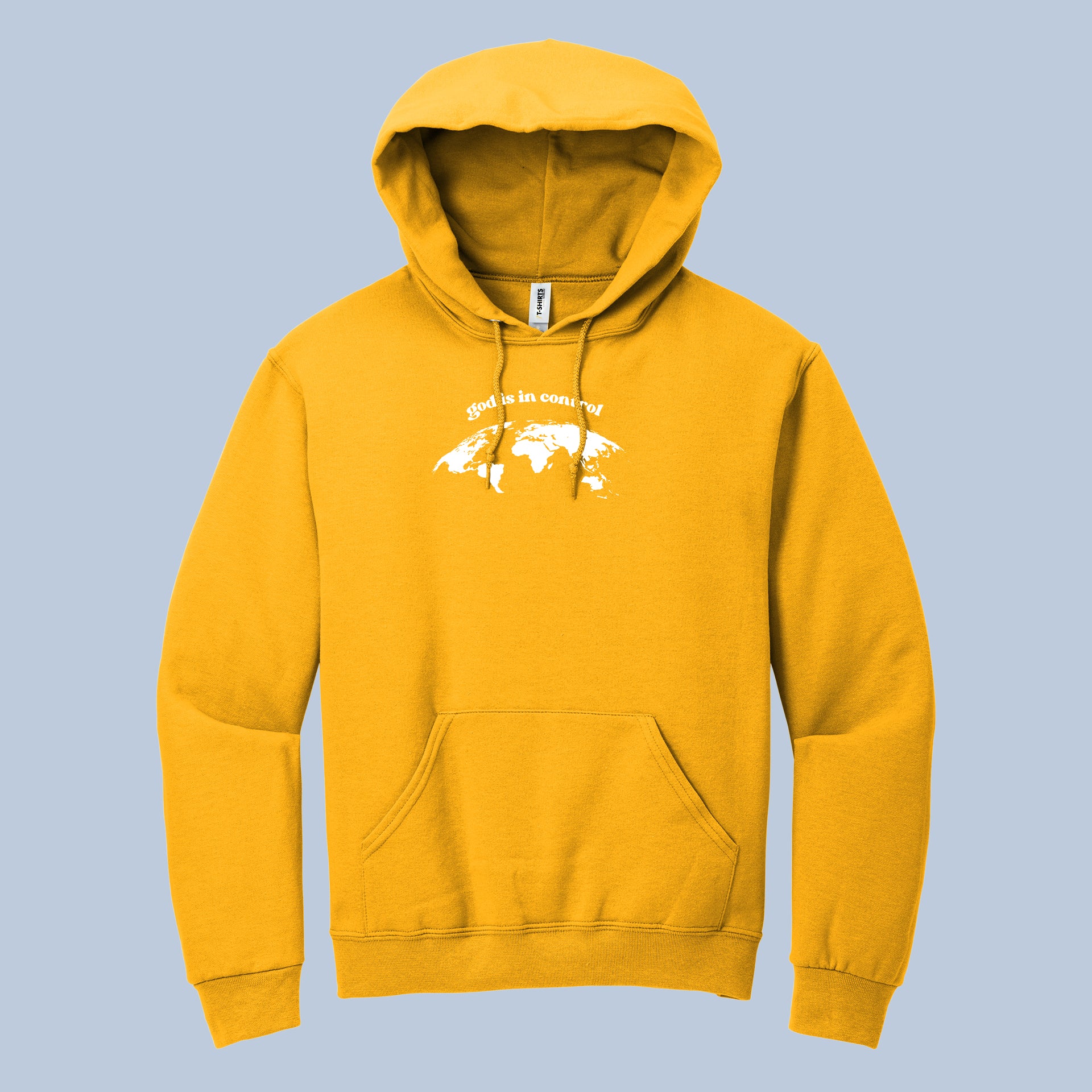 God is in Control World Map Hoodie 4